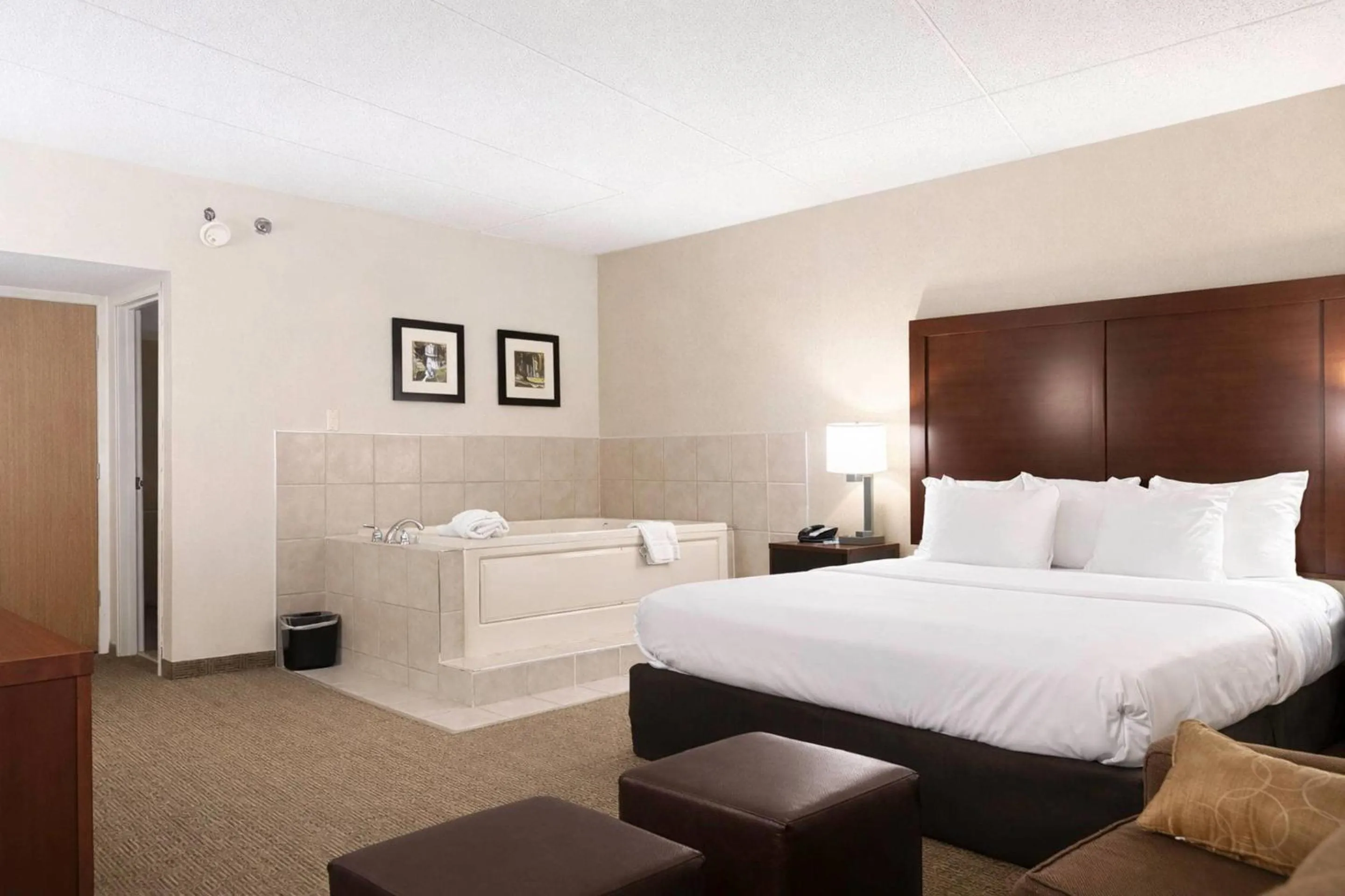 Bedroom, Bed in Comfort Inn Farmington Hills - Novi-Royal oaks-Southfield-Detroit Northwest