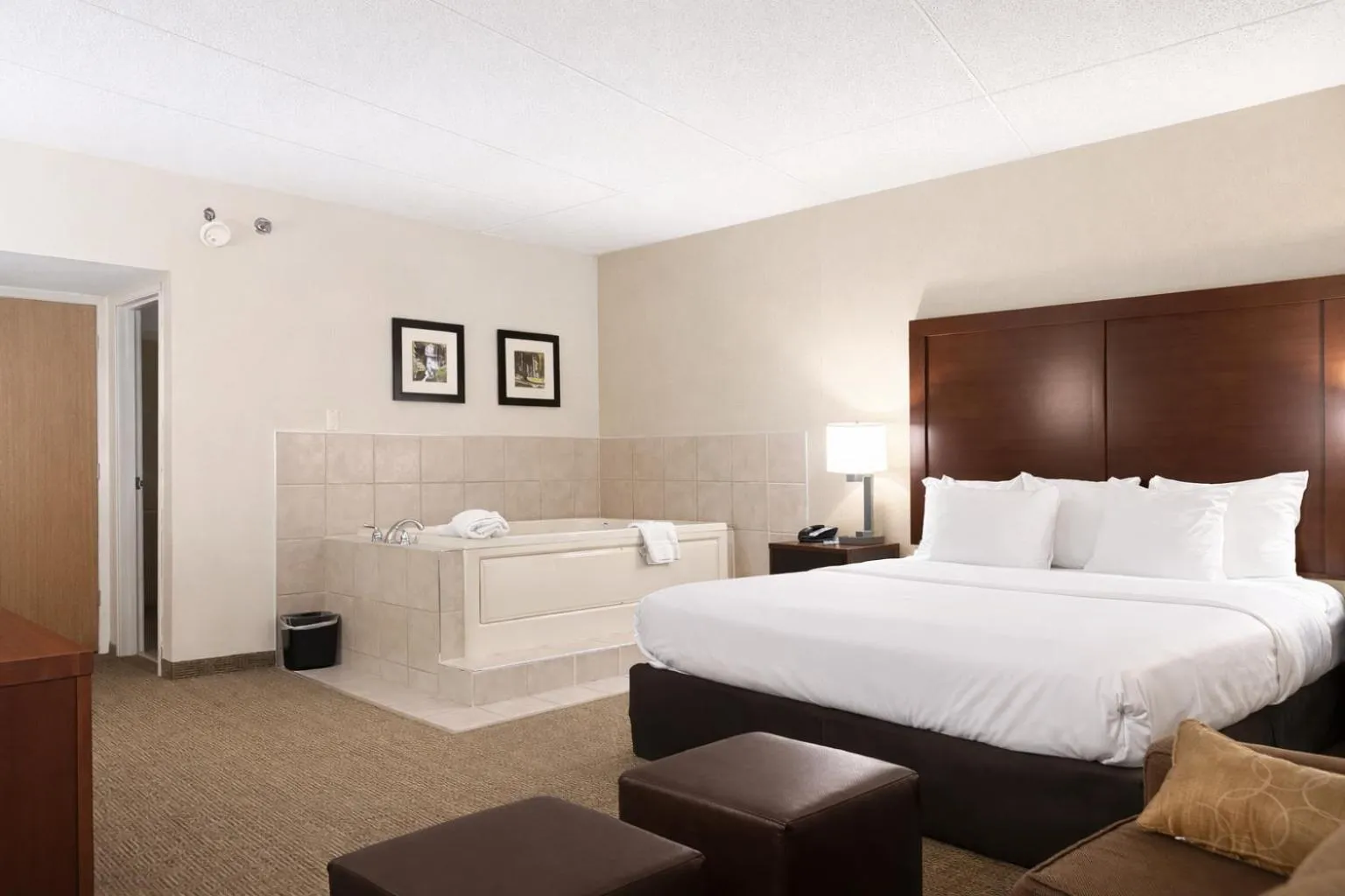 Bedroom, Bed in Comfort Inn Farmington Hills - Novi-Royal oaks-Southfield-Detroit Northwest