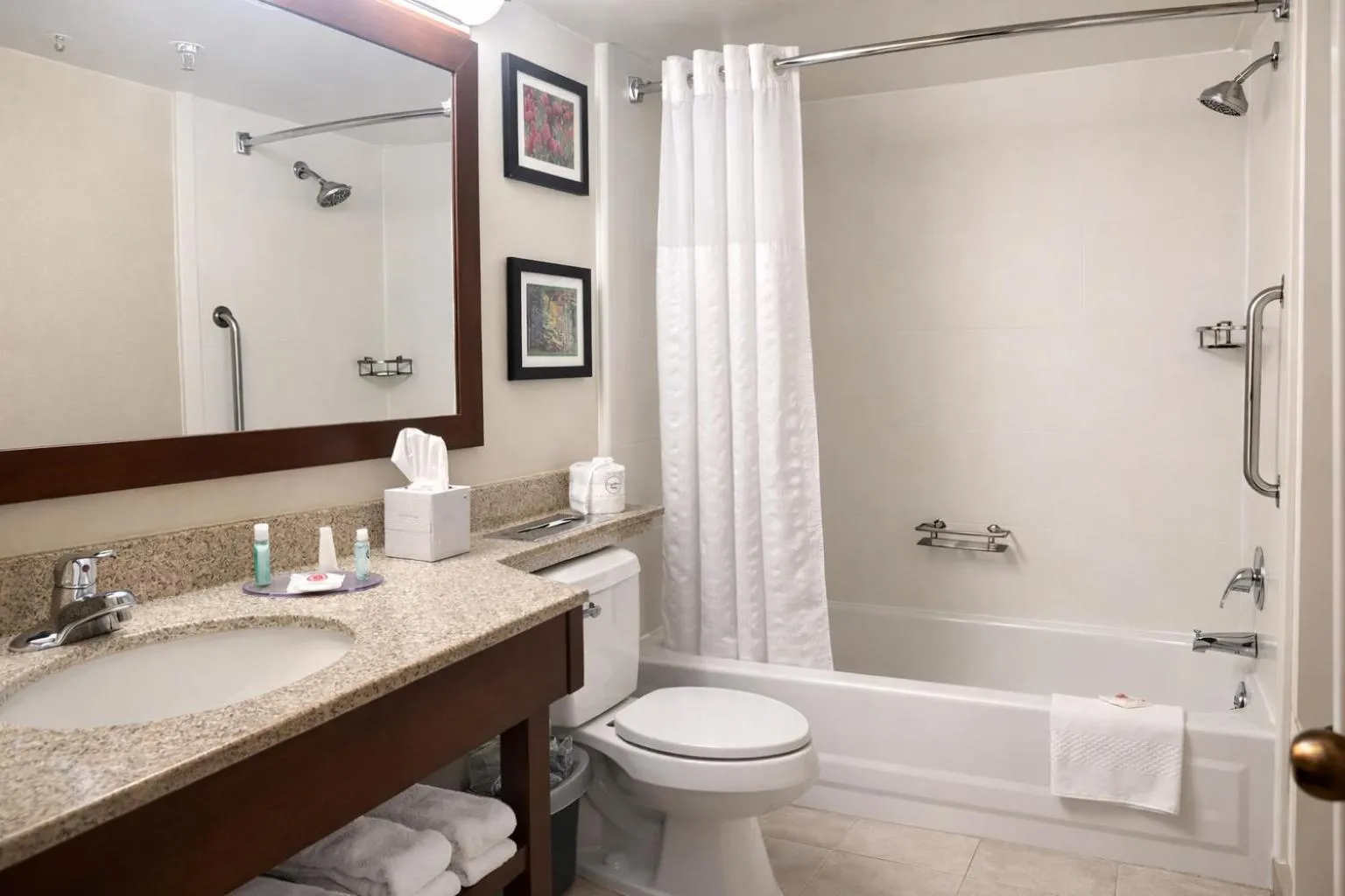 Bathroom in Comfort Inn Farmington Hills - Novi-Royal oaks-Southfield-Detroit Northwest