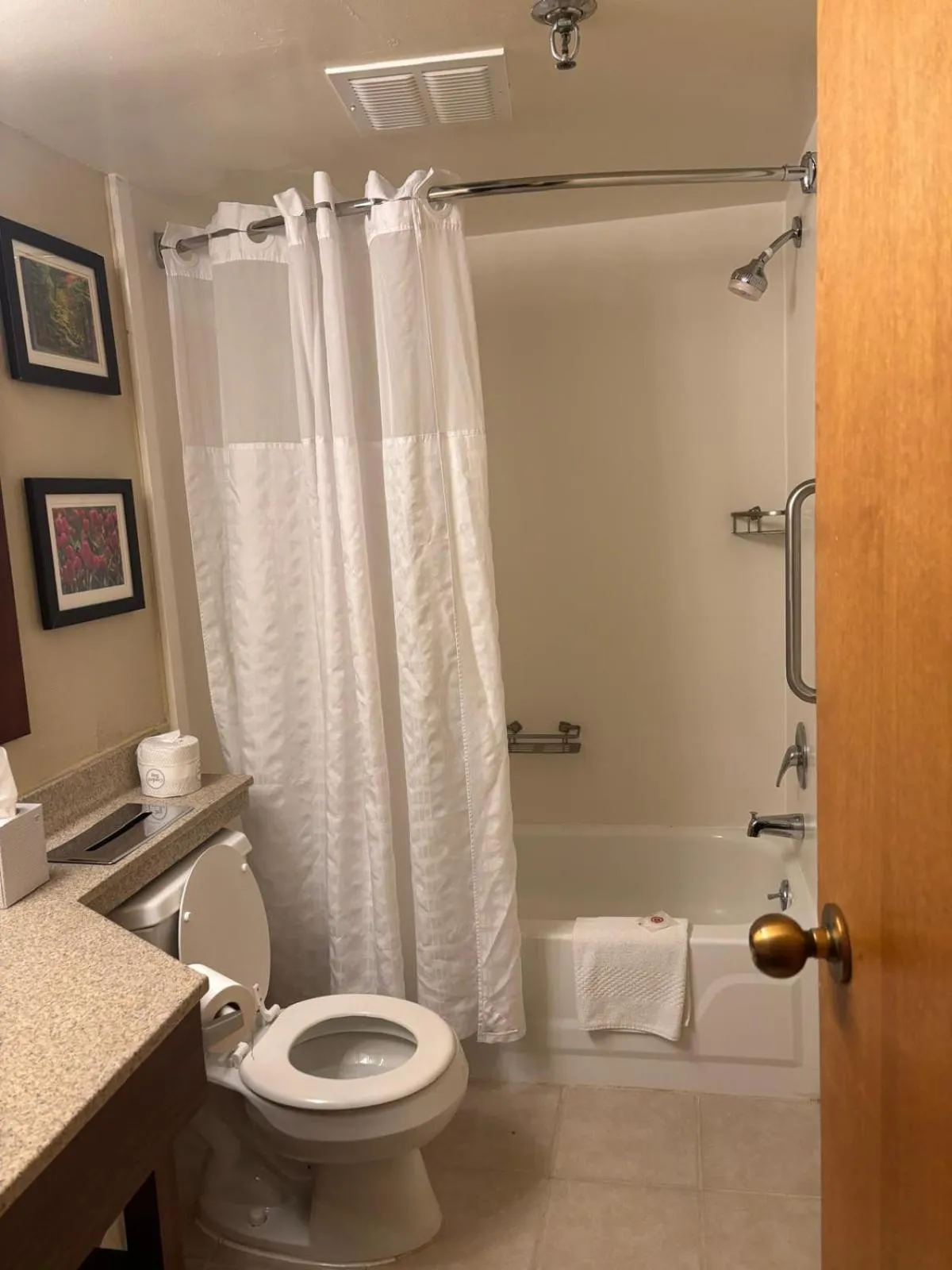 Bathroom in Comfort Inn Farmington Hills - Novi-Royal oaks-Southfield-Detroit Northwest