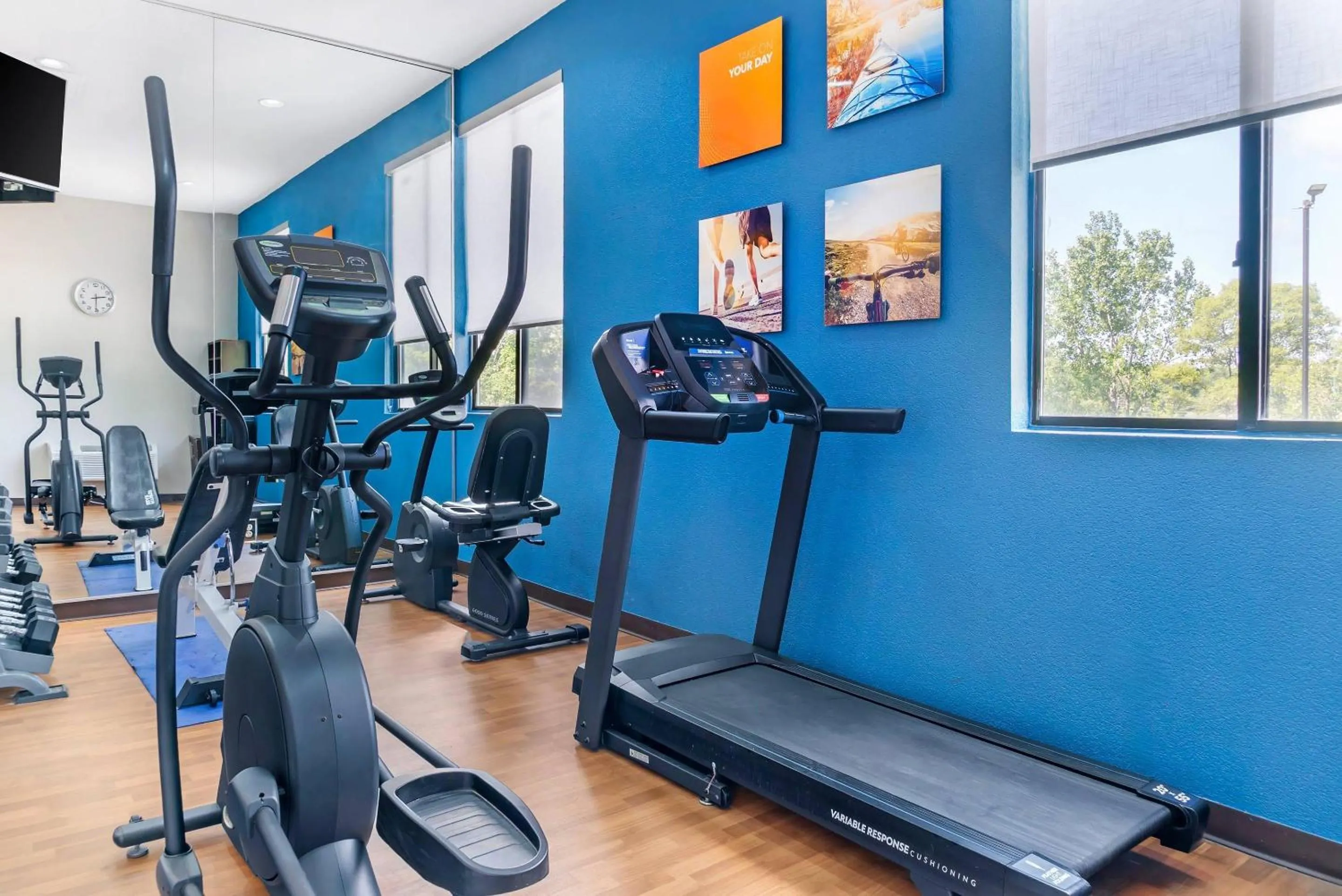 Fitness centre/facilities in Comfort Suites Auburn Hills-Detroit