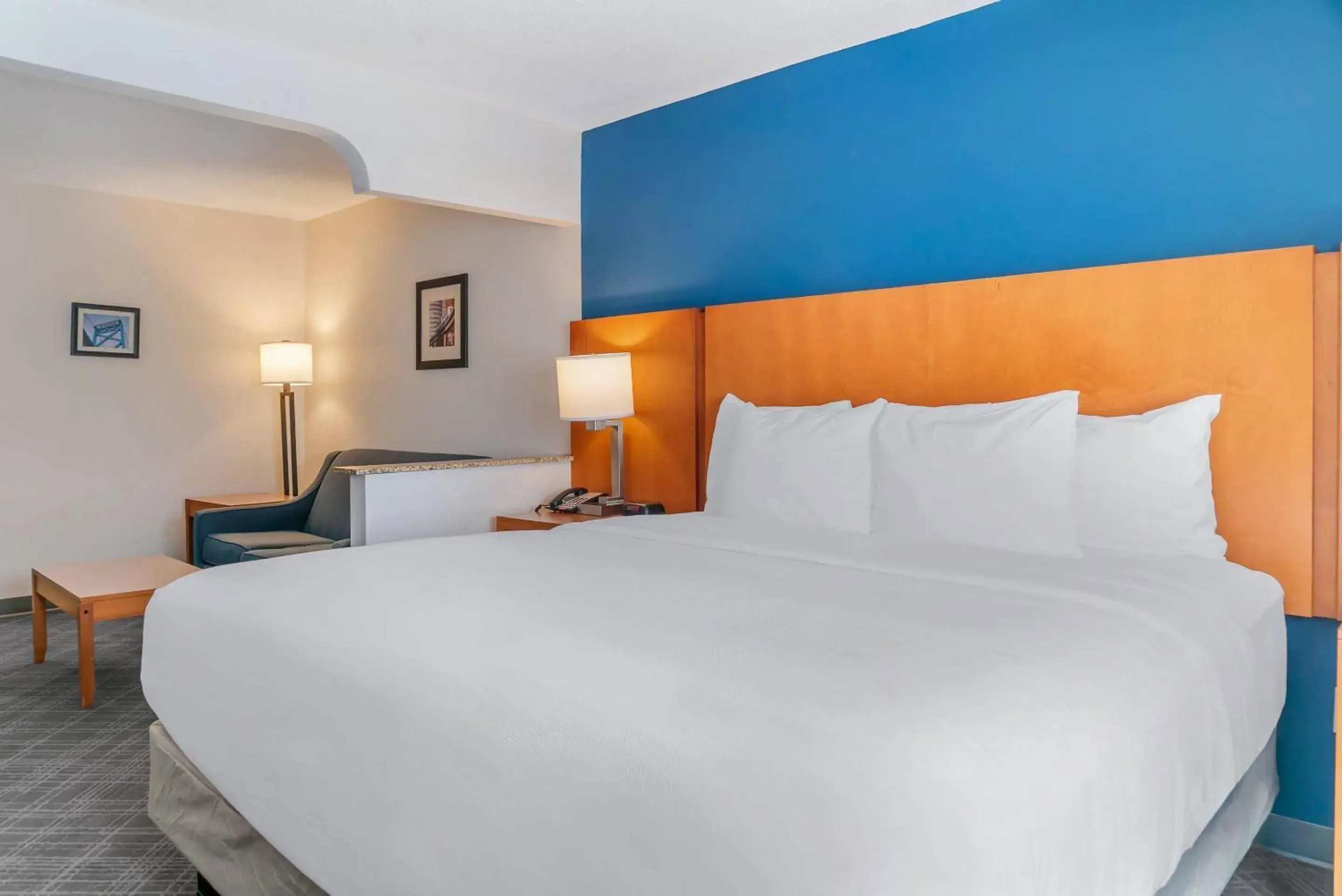 King Suite with Roll In Shower and Sofa Bed - Disability Access/Nonsmoking in Comfort Suites Auburn Hills-Detroit King Suite with Roll In Shower and Sofa Bed - Disability Access/Nonsmoking in Comfort Suites Auburn Hills-Detroit