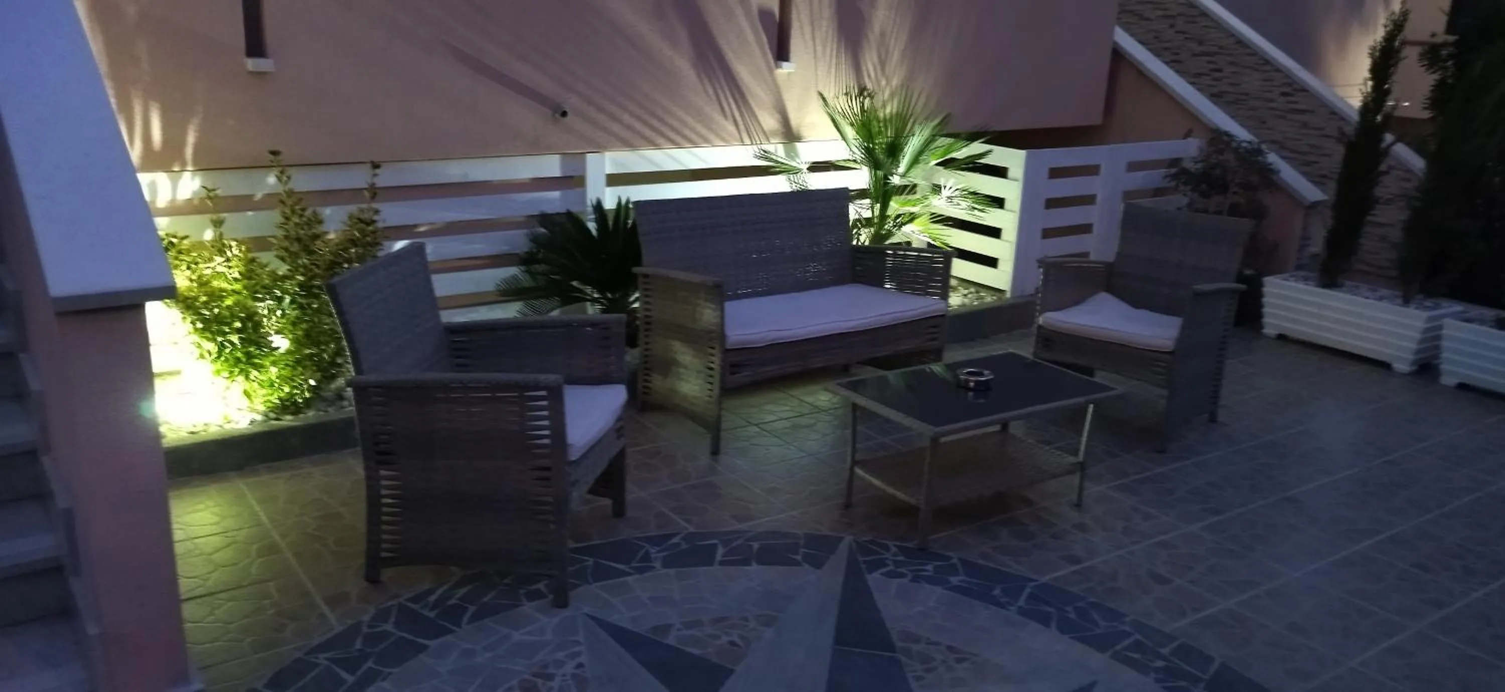 Patio in B&B La Munachell