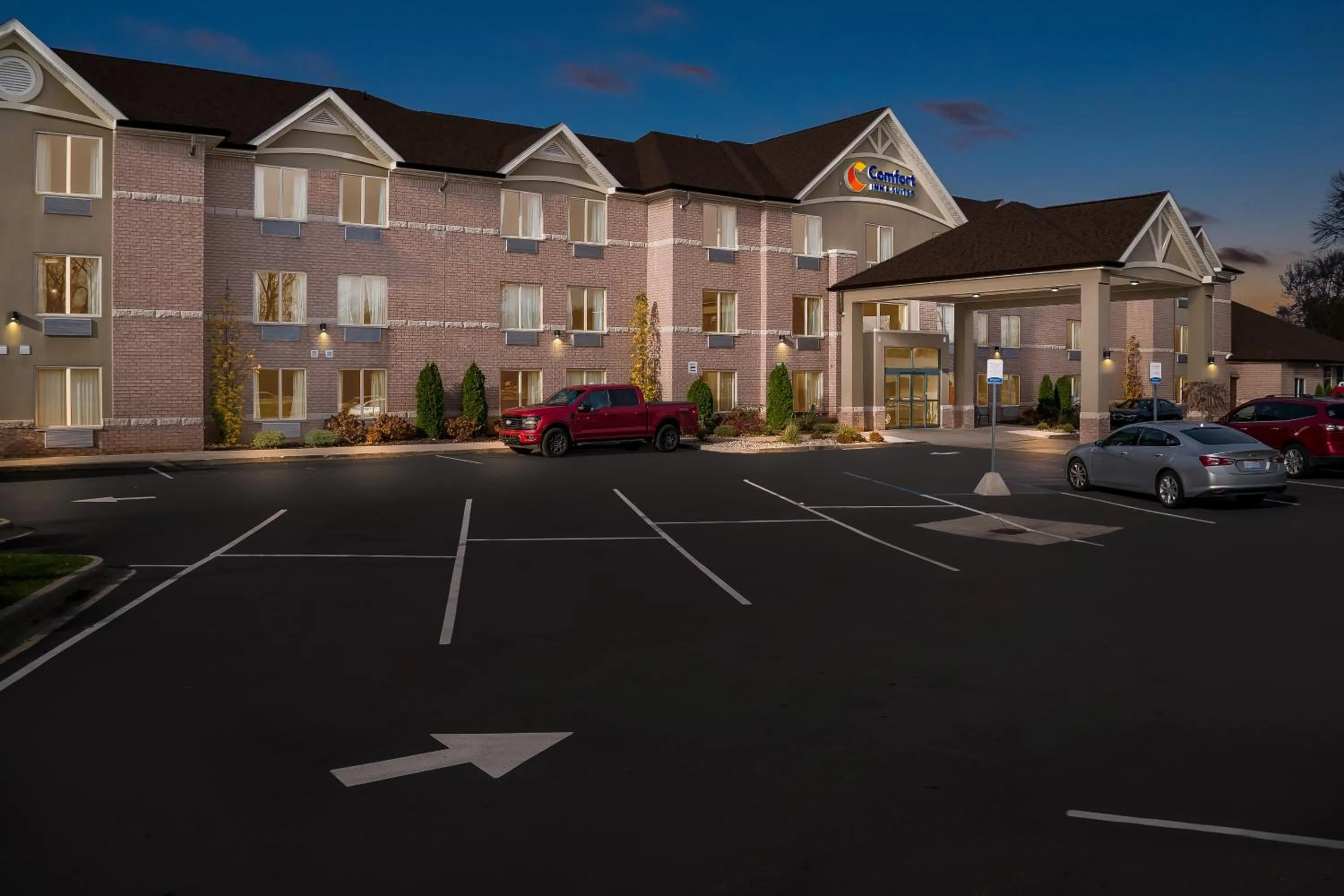 Property building in Comfort Inn & Suites