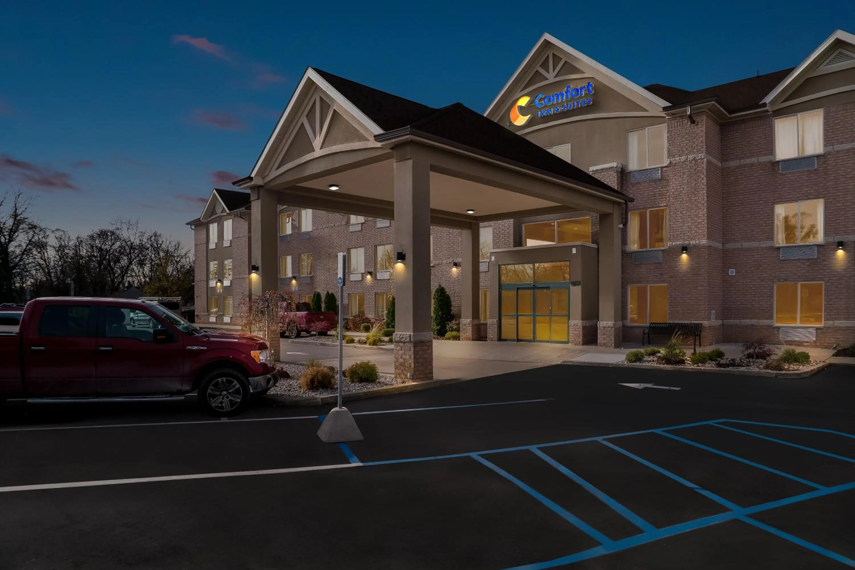 Property building in Comfort Inn & Suites