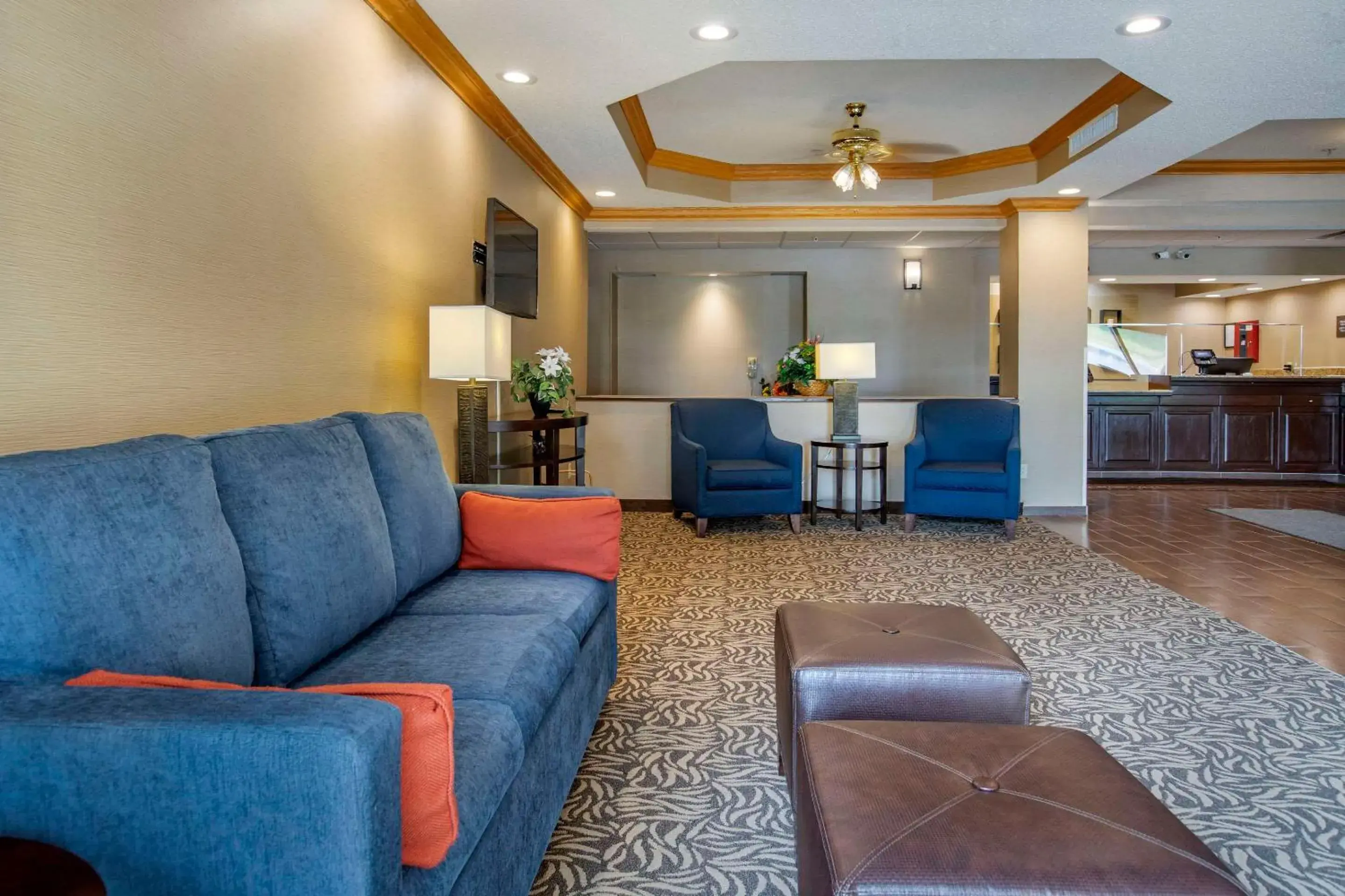 Lobby or reception in Comfort Inn Charlotte Lobby or reception in Comfort Inn Charlotte