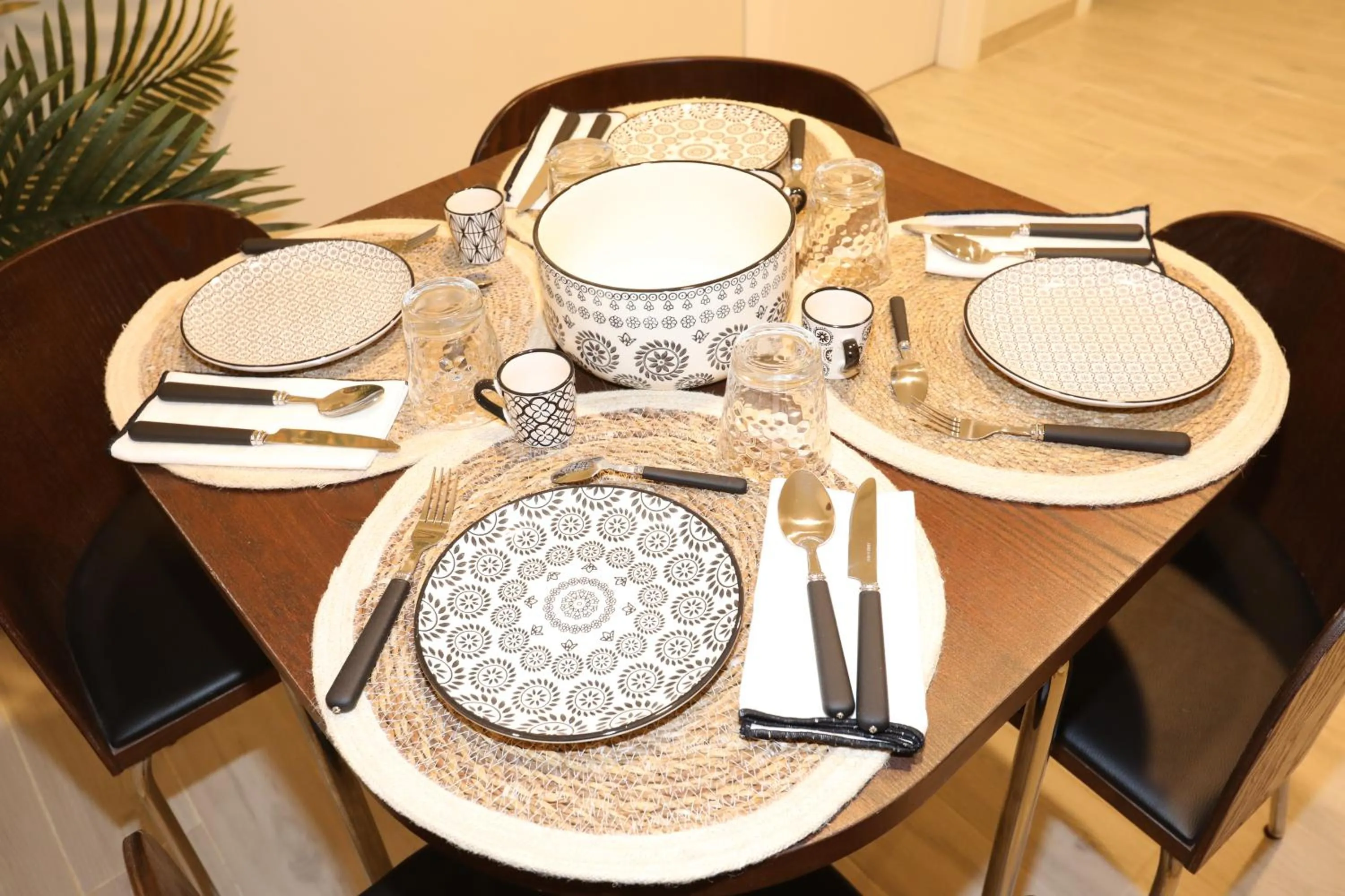Dining area in Unique luxury apartment and rooms