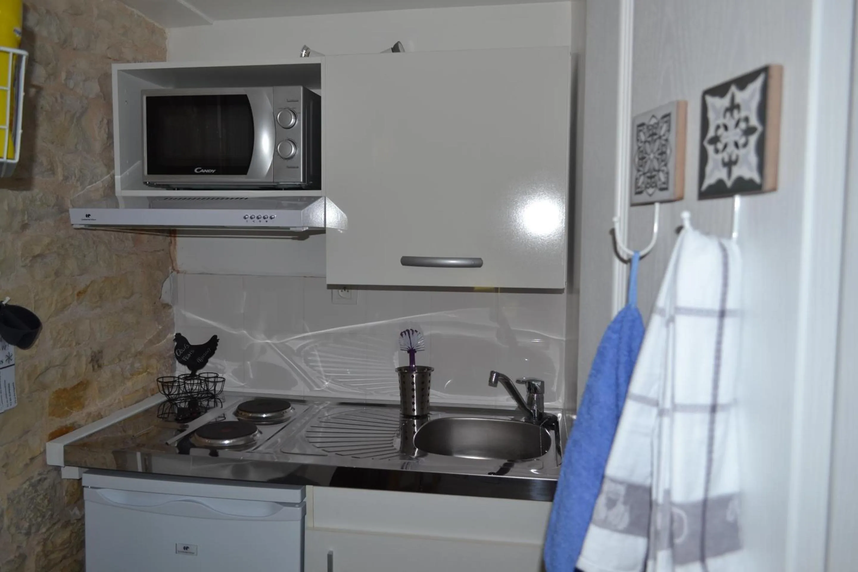 Bedroom in L'instant bleu