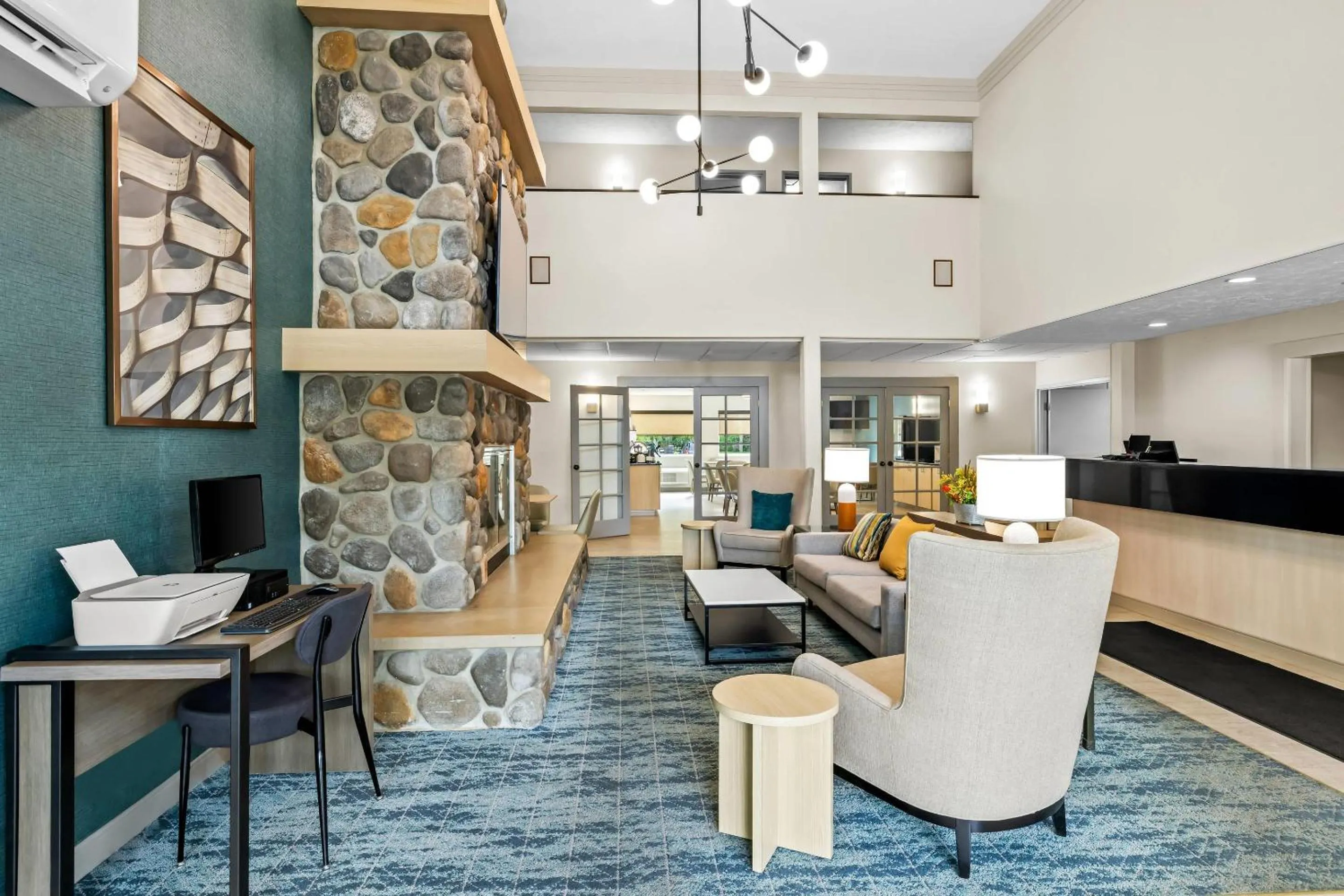 Lobby or reception in Comfort Inn Traverse City