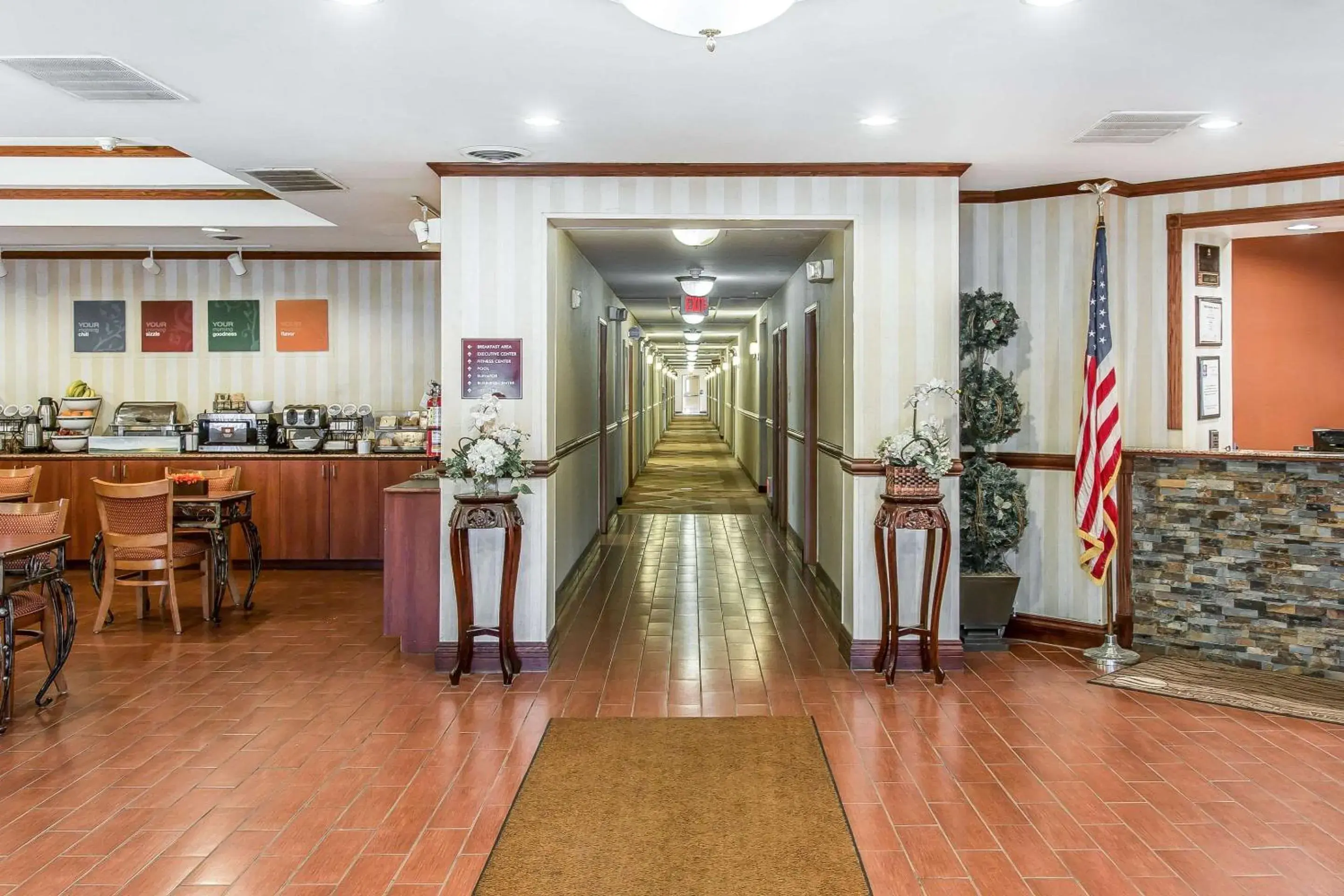 Lobby or reception in Quality Inn & Suites Ann Arbor Hwy 23