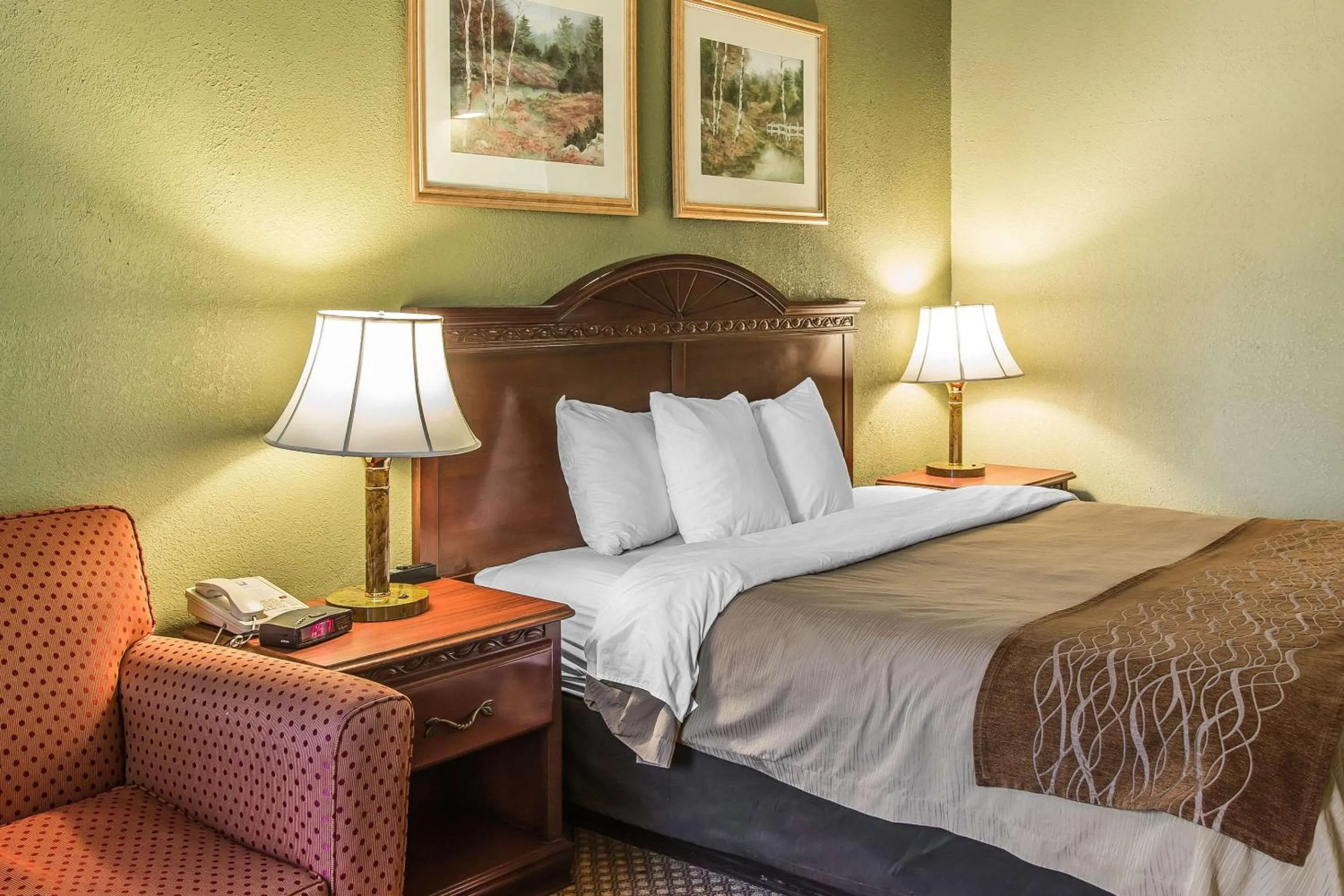 Photo of the whole room in Quality Inn & Suites Ann Arbor Hwy 23