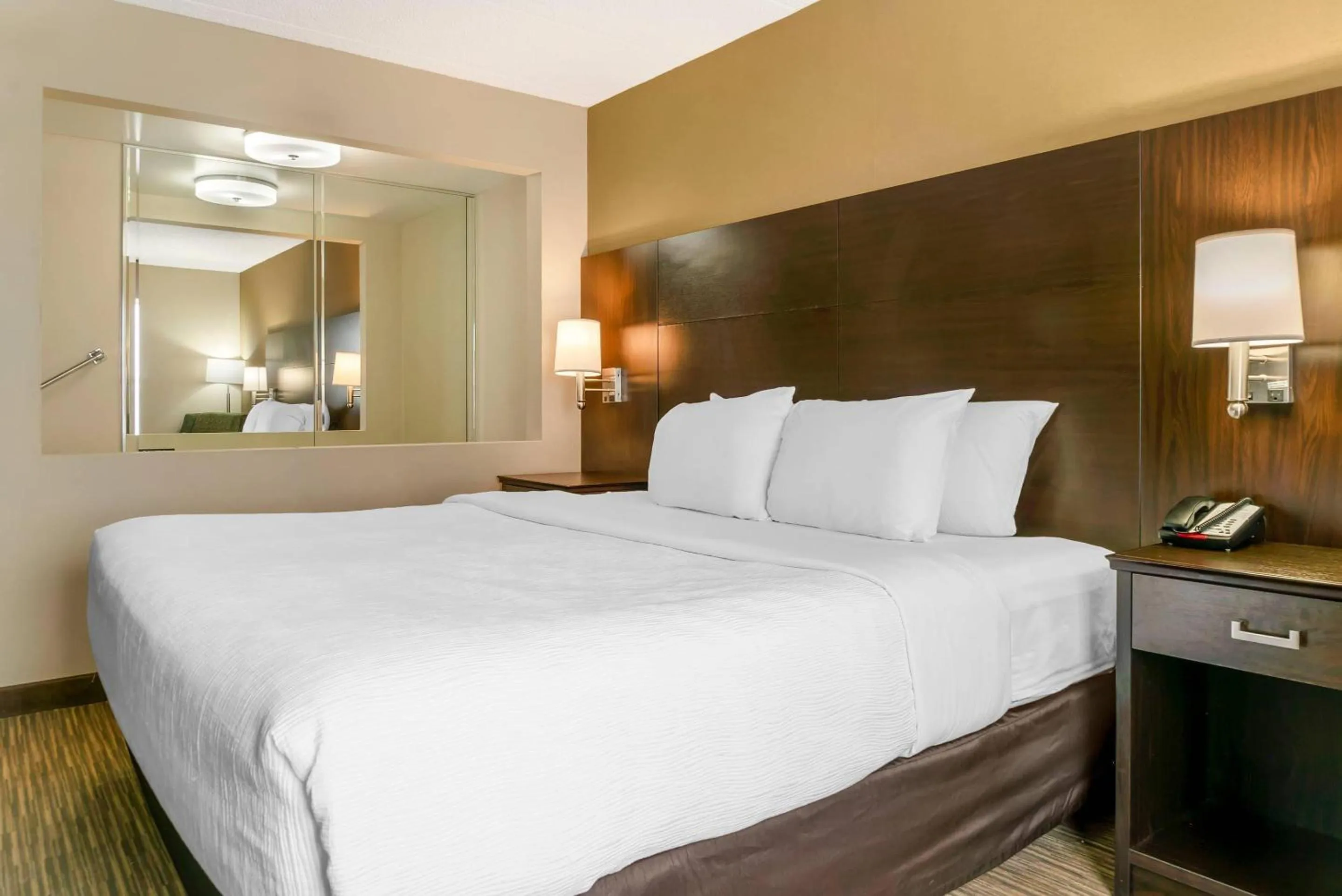 Bedroom, Bed in Quality Inn & Suites Monroe