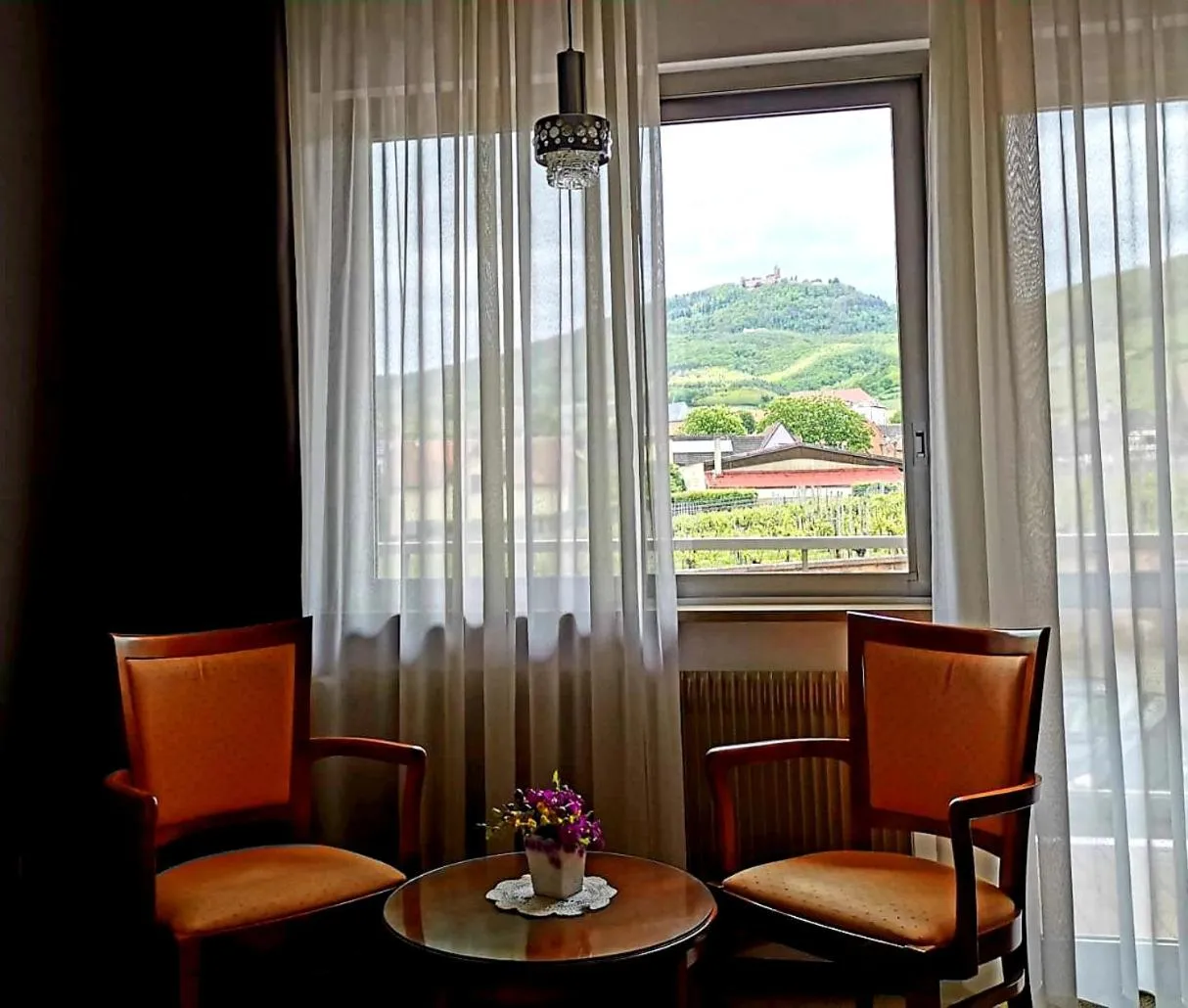 Mountain view in Hotel Munsch Restaurant & Wellness, Colmar Nord - Haut-Koenigsbourg