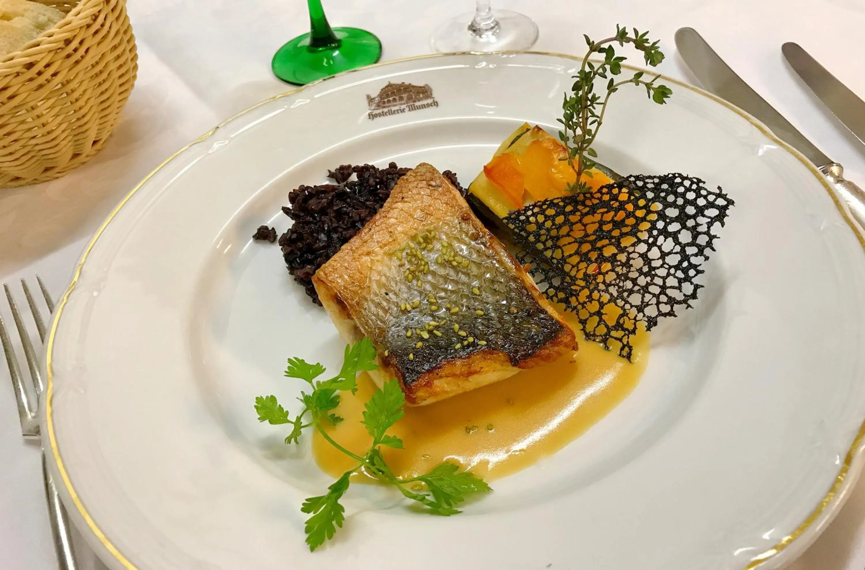 Food in Hotel Munsch Restaurant & Wellness, Colmar Nord - Haut-Koenigsbourg