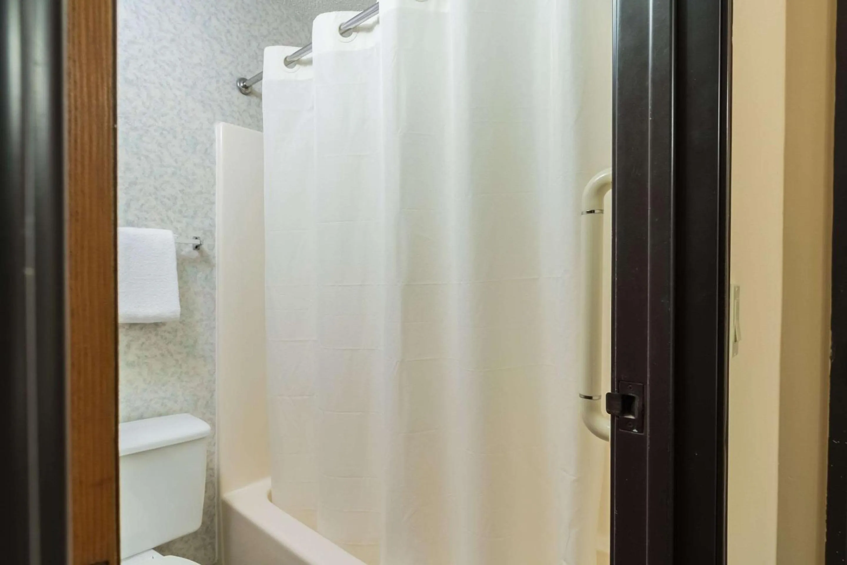 Bedroom in Rodeway Inn