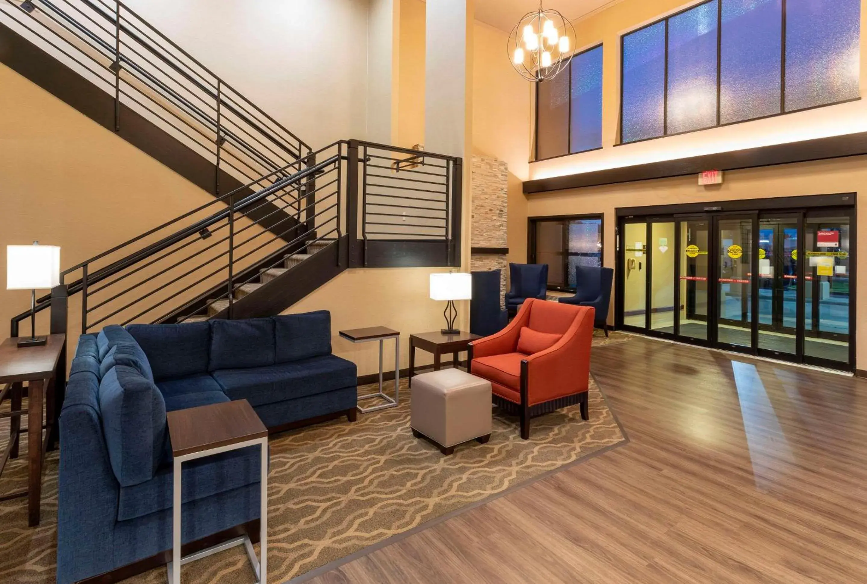 Lobby or reception in Comfort Suites Ramsey Lobby or reception in Comfort Suites Ramsey