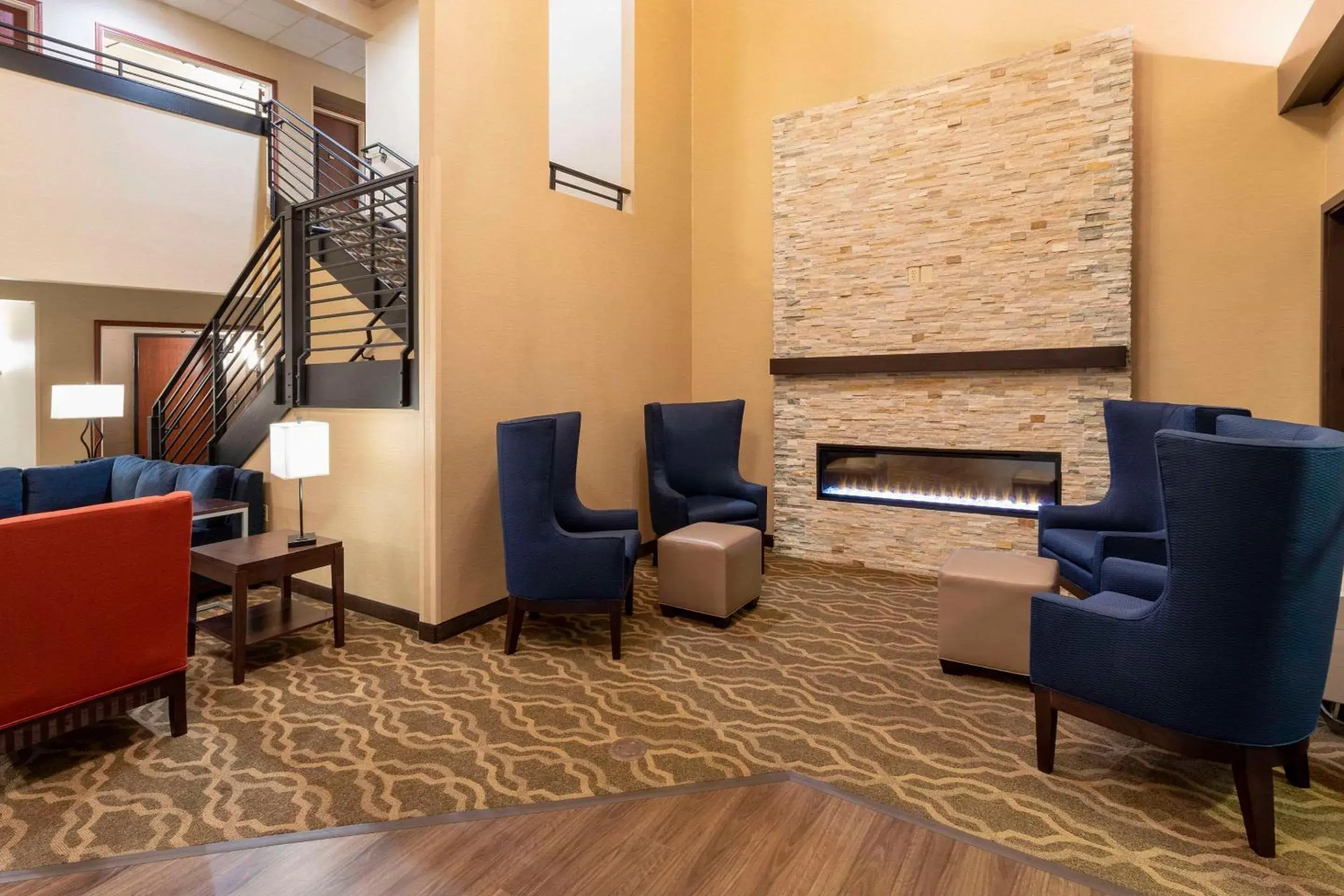 Lobby or reception in Comfort Suites Ramsey Lobby or reception in Comfort Suites Ramsey