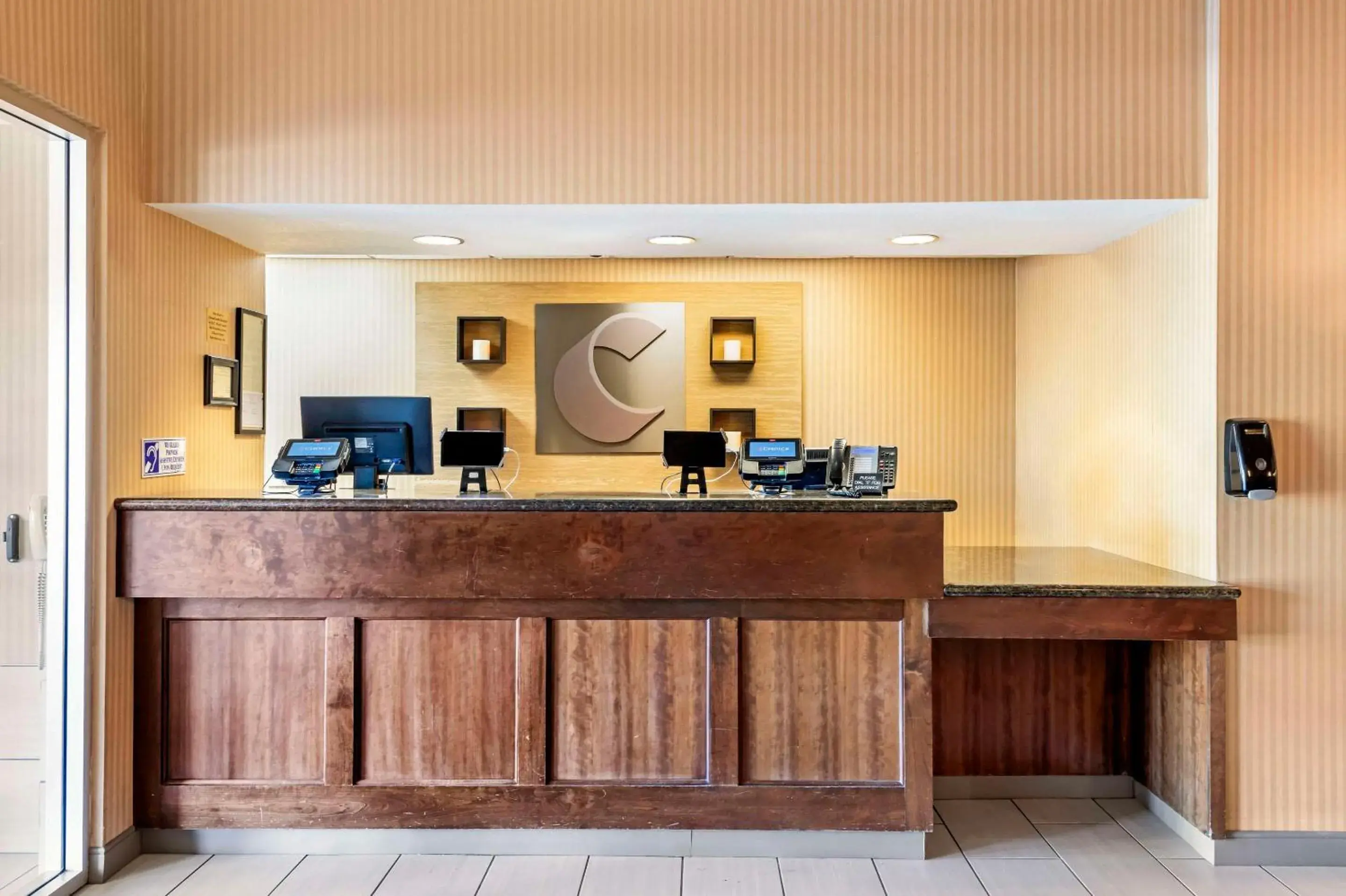 Lobby or reception in Comfort Inn Albert Lea at Trails Travel Center Lobby or reception in Comfort Inn Albert Lea at Trails Travel Center