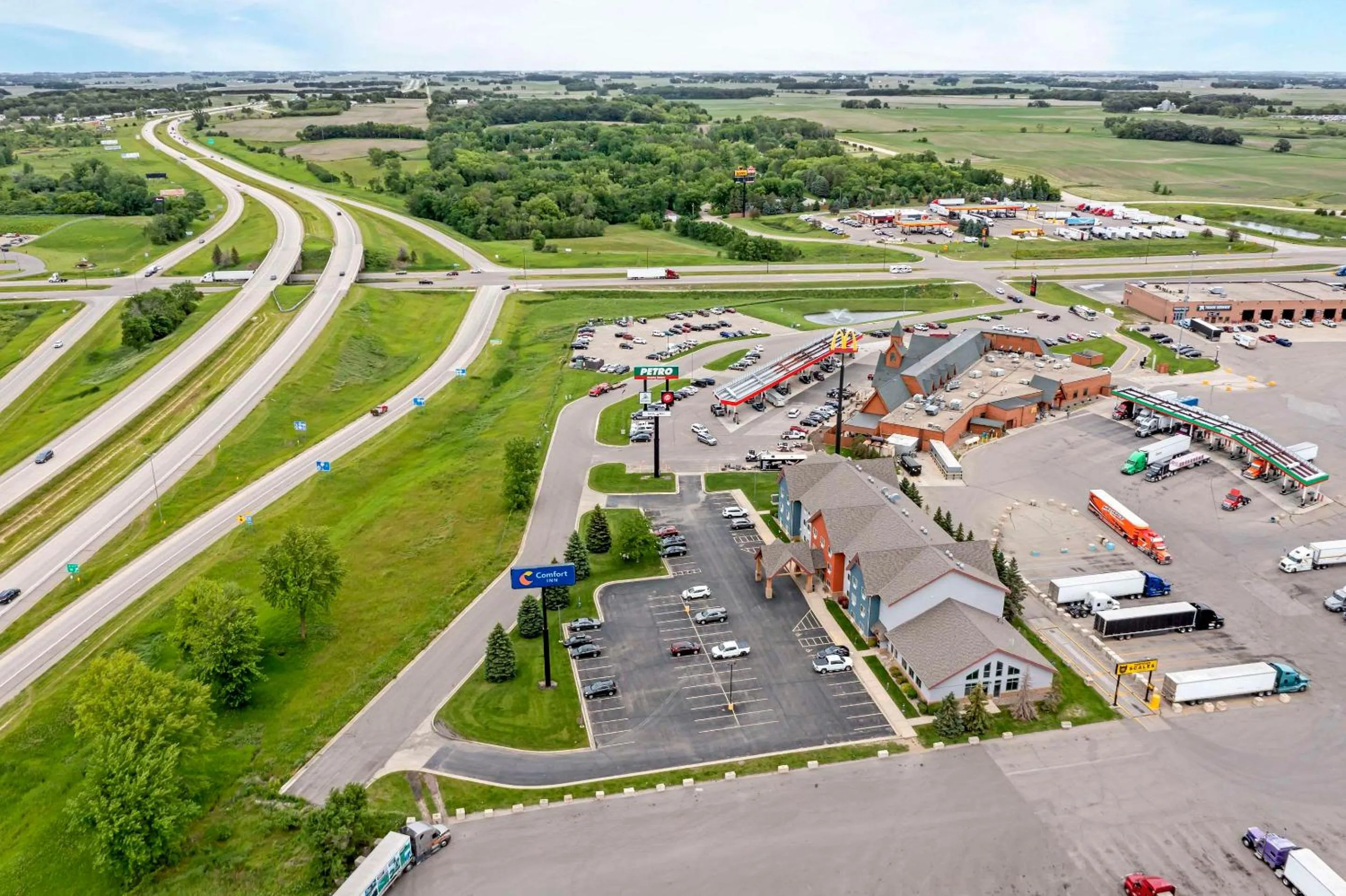Property building in Comfort Inn Albert Lea at Trails Travel Center