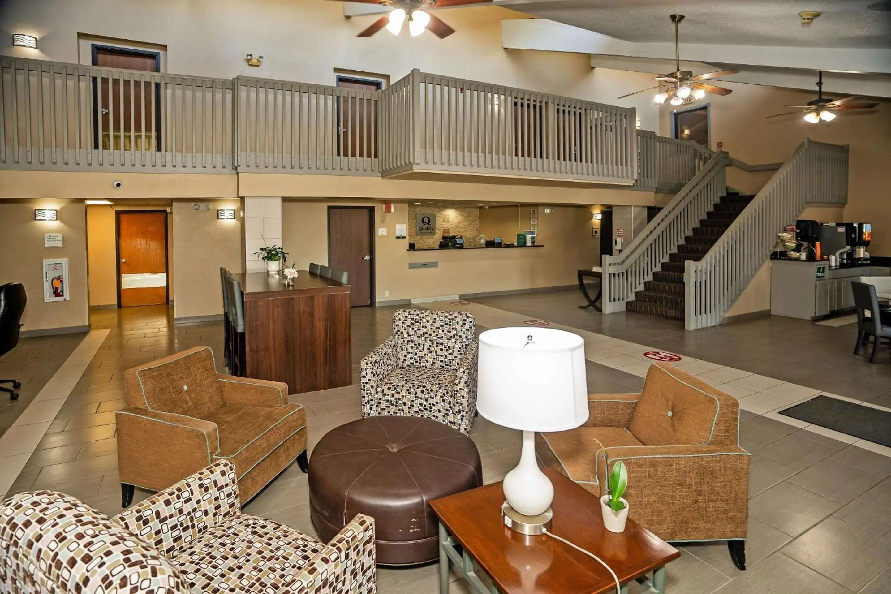 Lobby or reception in Quality Inn near Medical Center Lobby or reception in Quality Inn near Medical Center