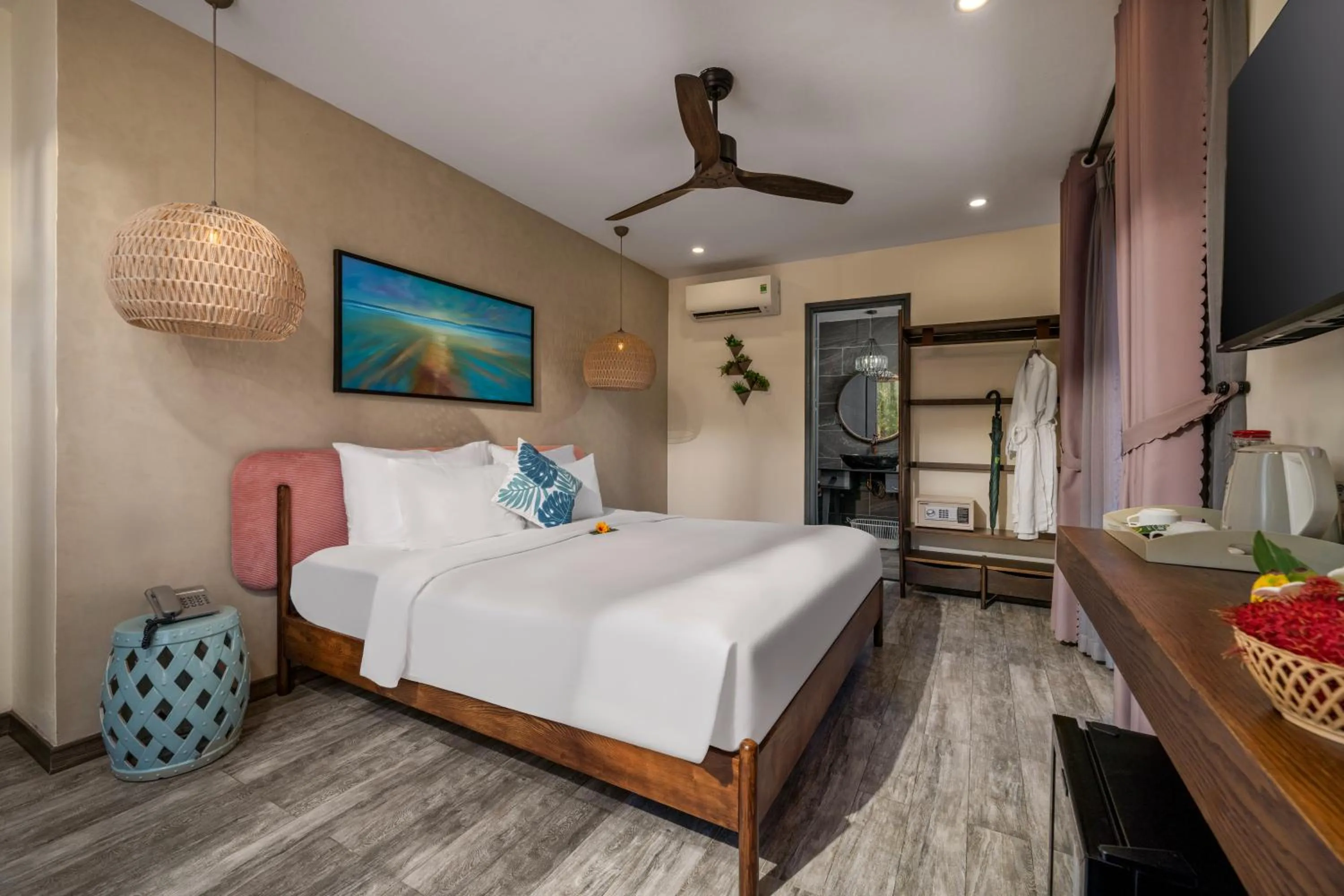 View (from property/room), Bed in Sea Lavie Boutique Resort & Spa