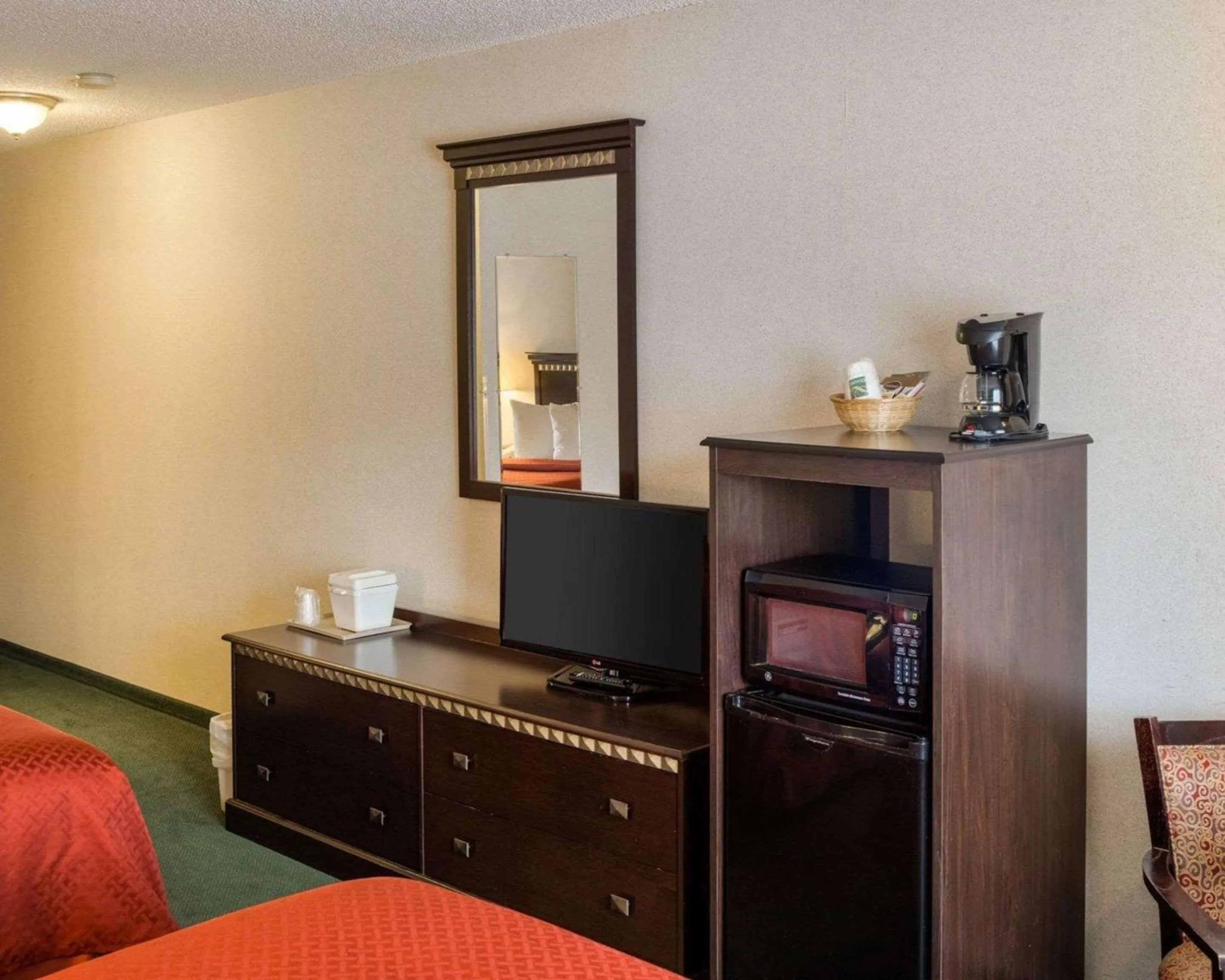 Photo of the whole room in Quality Inn near Northtown Mall & National Sports Center