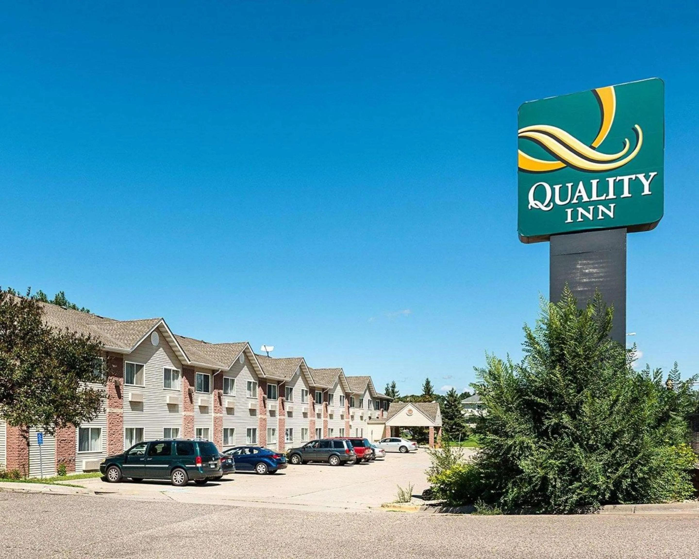 Property building in Quality Inn near Northtown Mall & National Sports Center