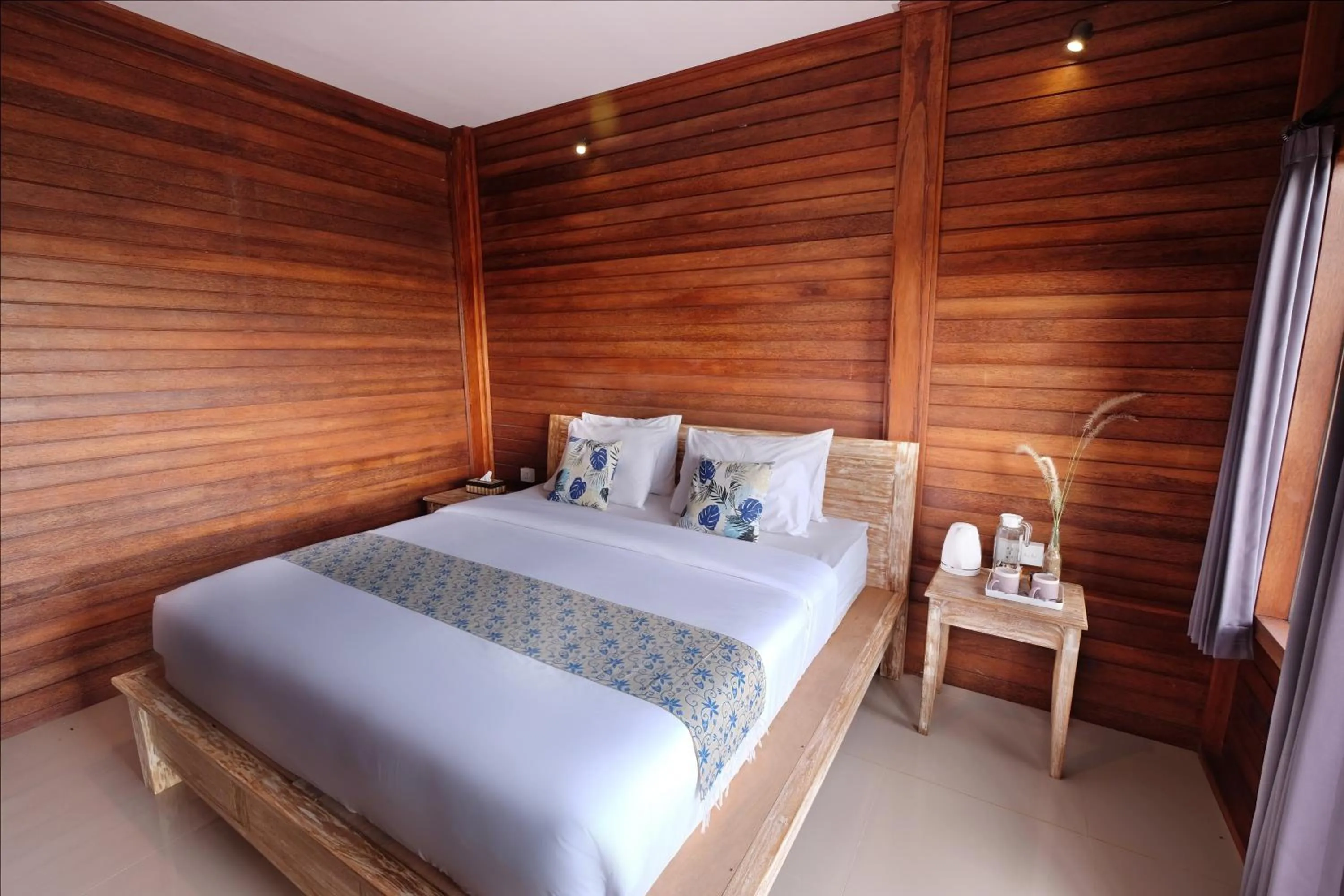 Bed in Adara Beach Huts