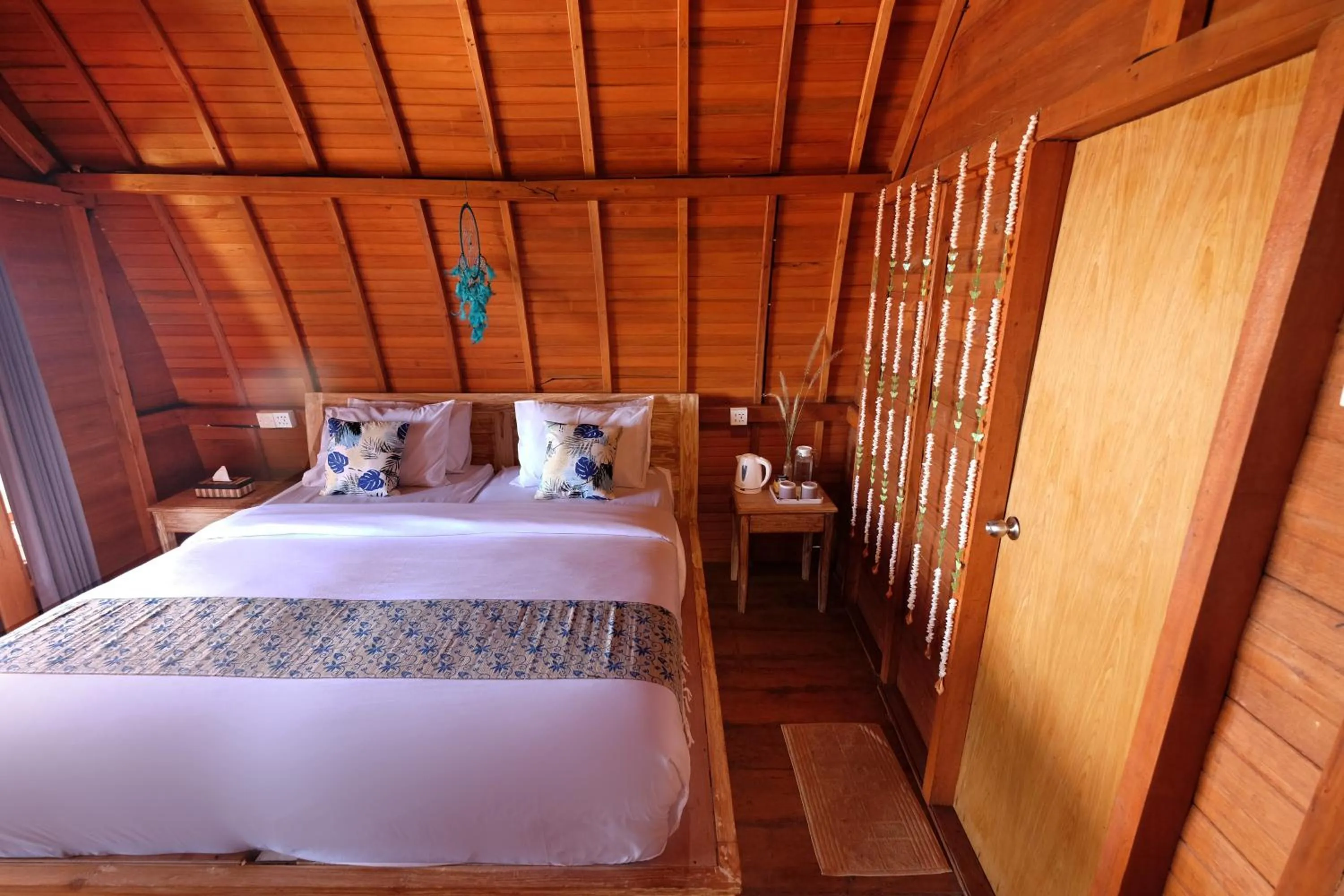 Bed in Adara Beach Huts