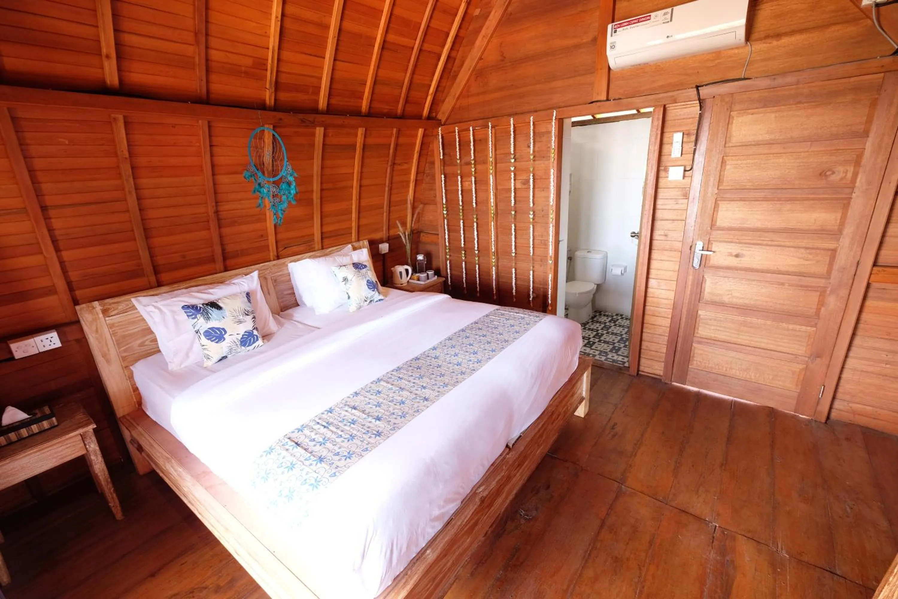 Bed in Adara Beach Huts