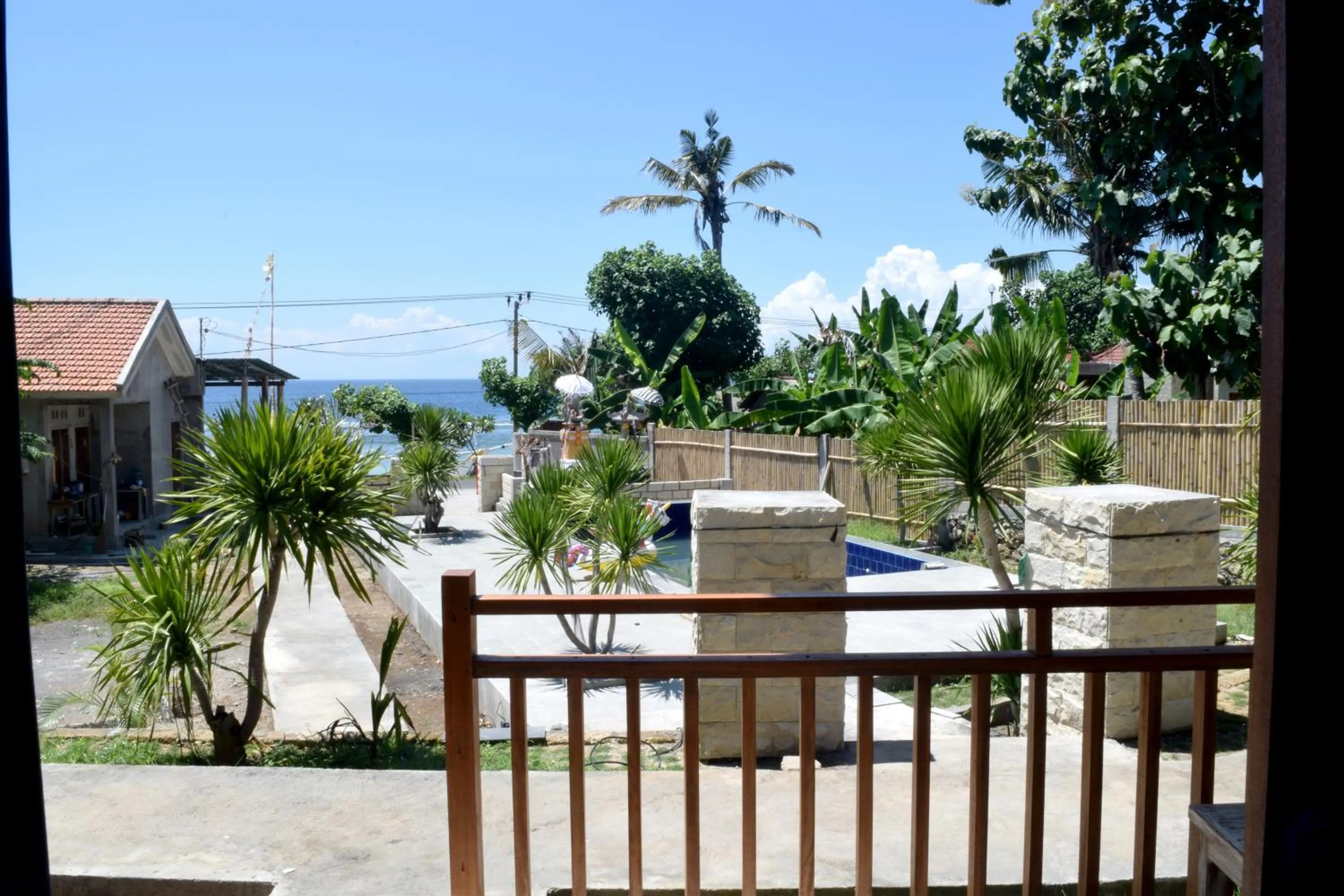 Balcony/Terrace in Adara Beach Huts