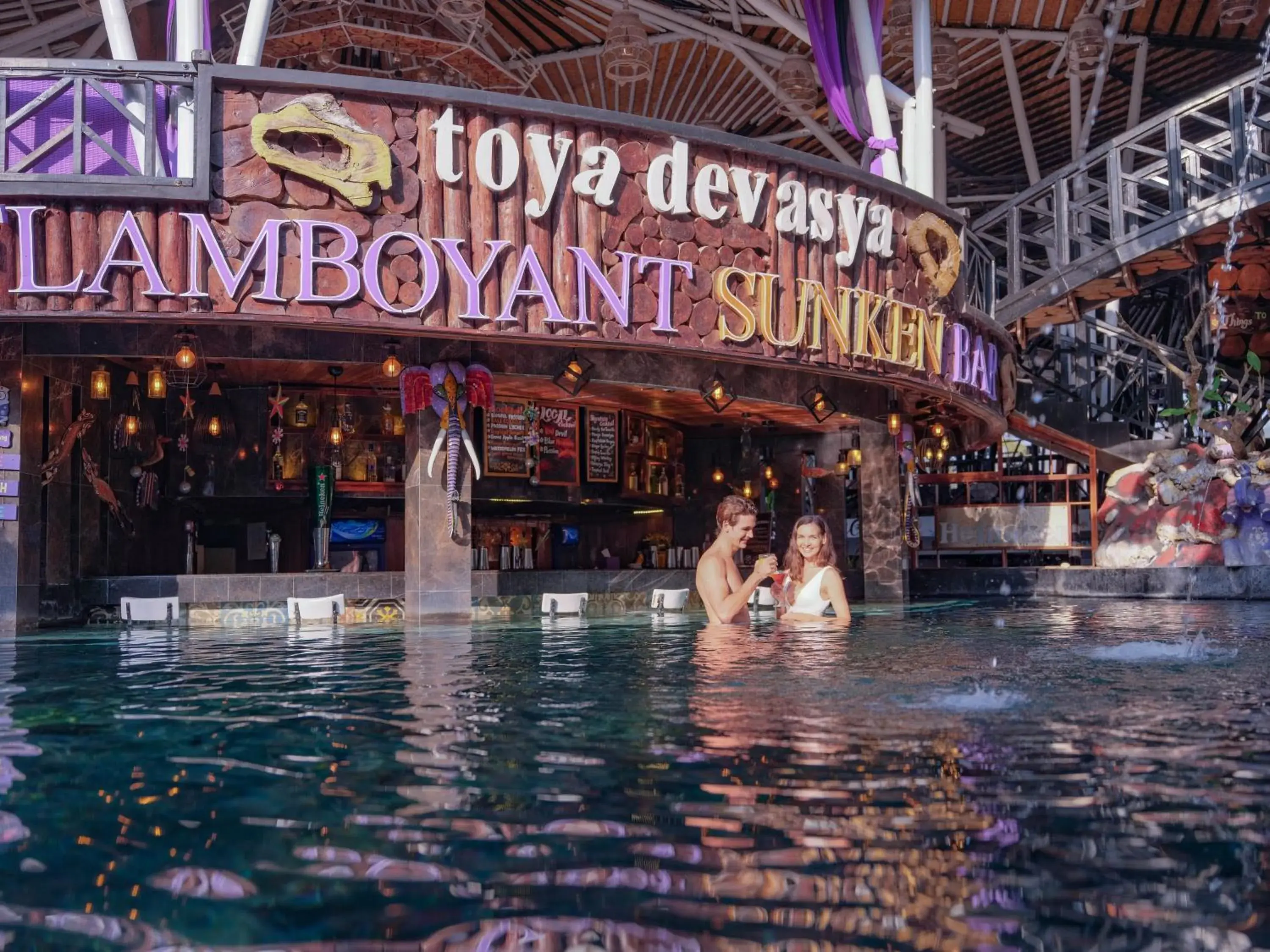 Swimming pool in Hiker's Camp at Toya Devasya Swimming pool in Hiker's Camp at Toya Devasya