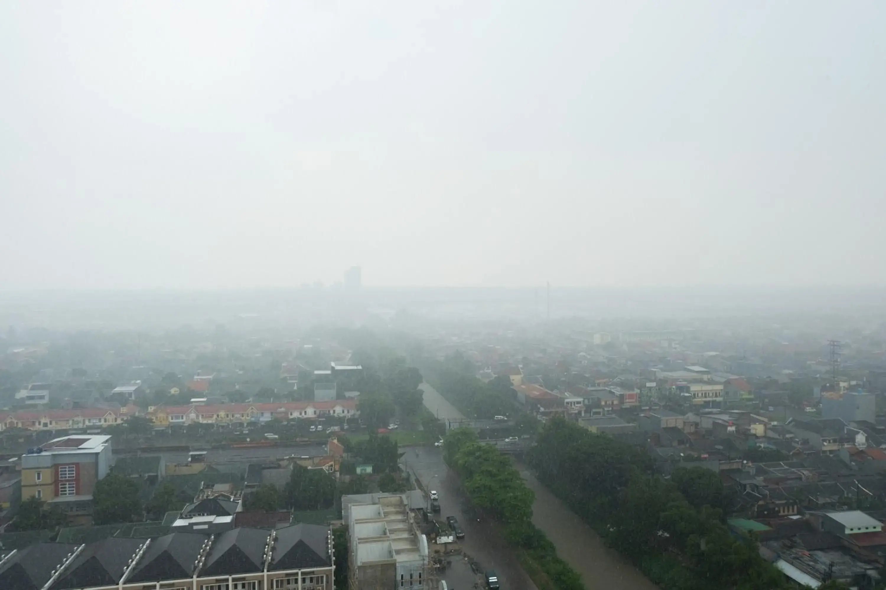 City view in Modern Apartment Studio No Kitchen Mustika Golf Residence By Travelio City view in Modern Apartment Studio No Kitchen Mustika Golf Residence By Travelio