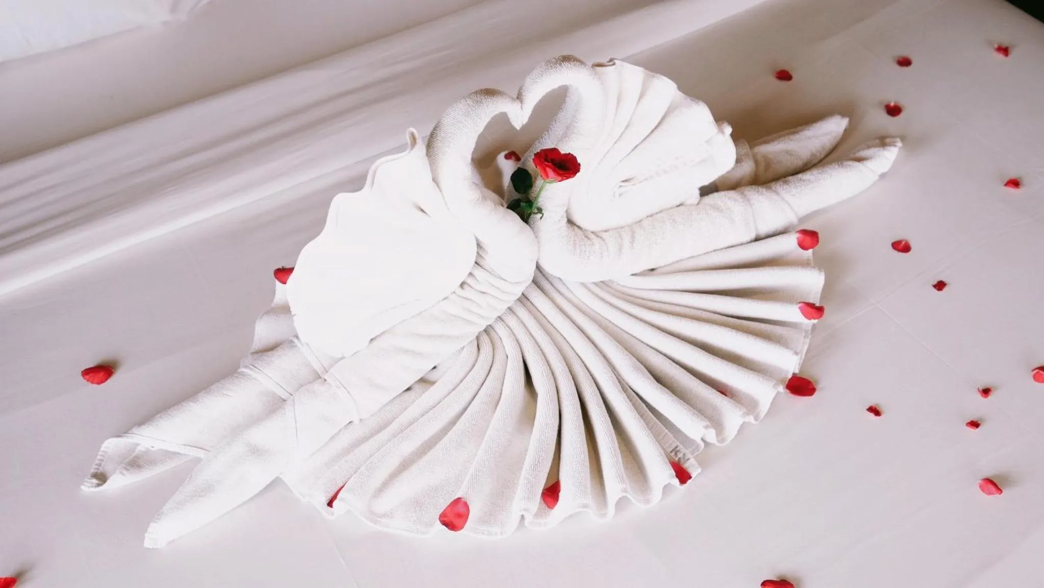 Bed in Kayangan Villa Ubud