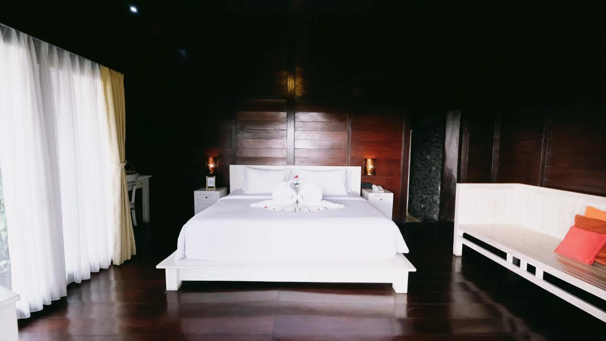 Bed in Kayangan Villa Ubud