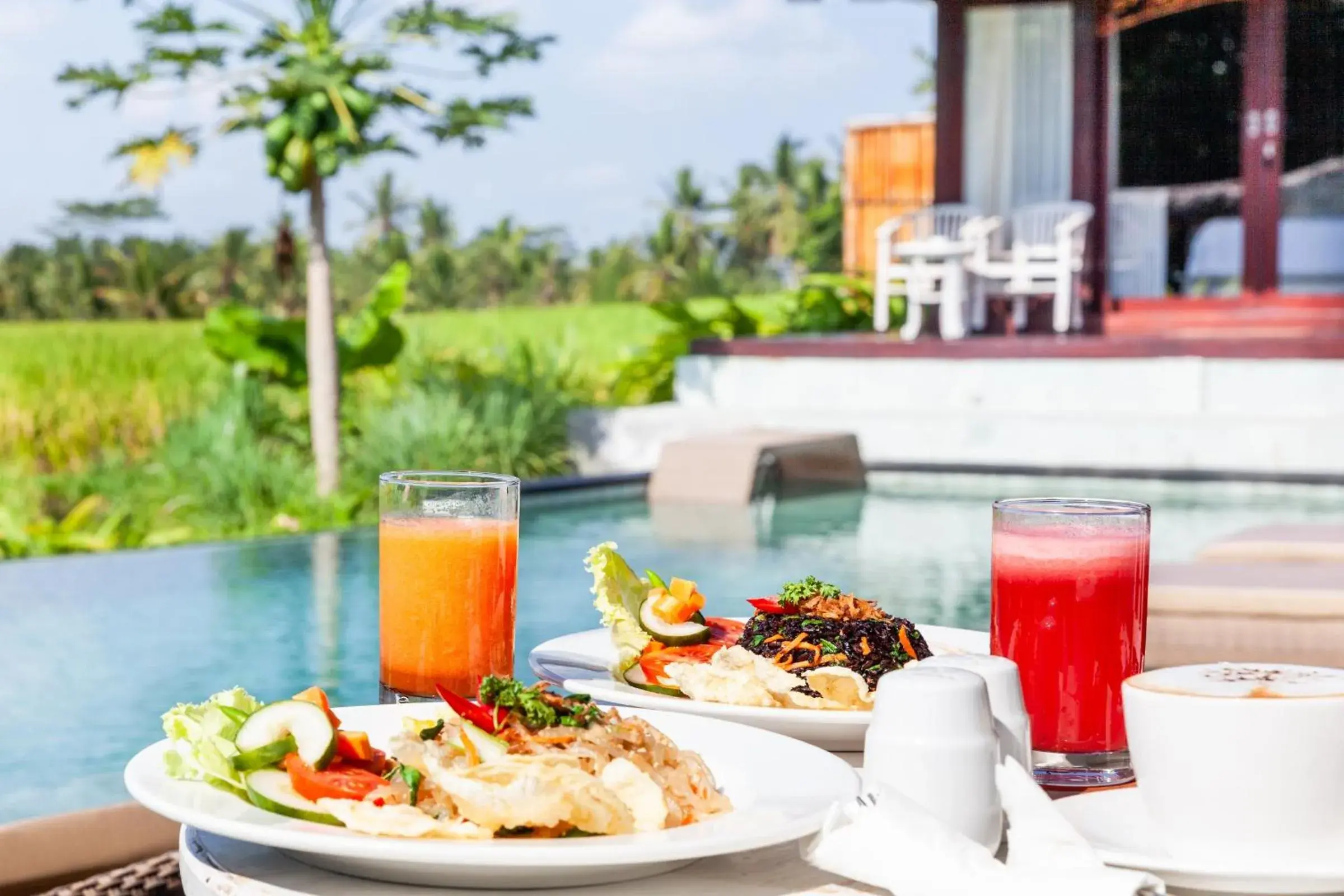 Food and drinks in Kayangan Villa Ubud Food and drinks in Kayangan Villa Ubud