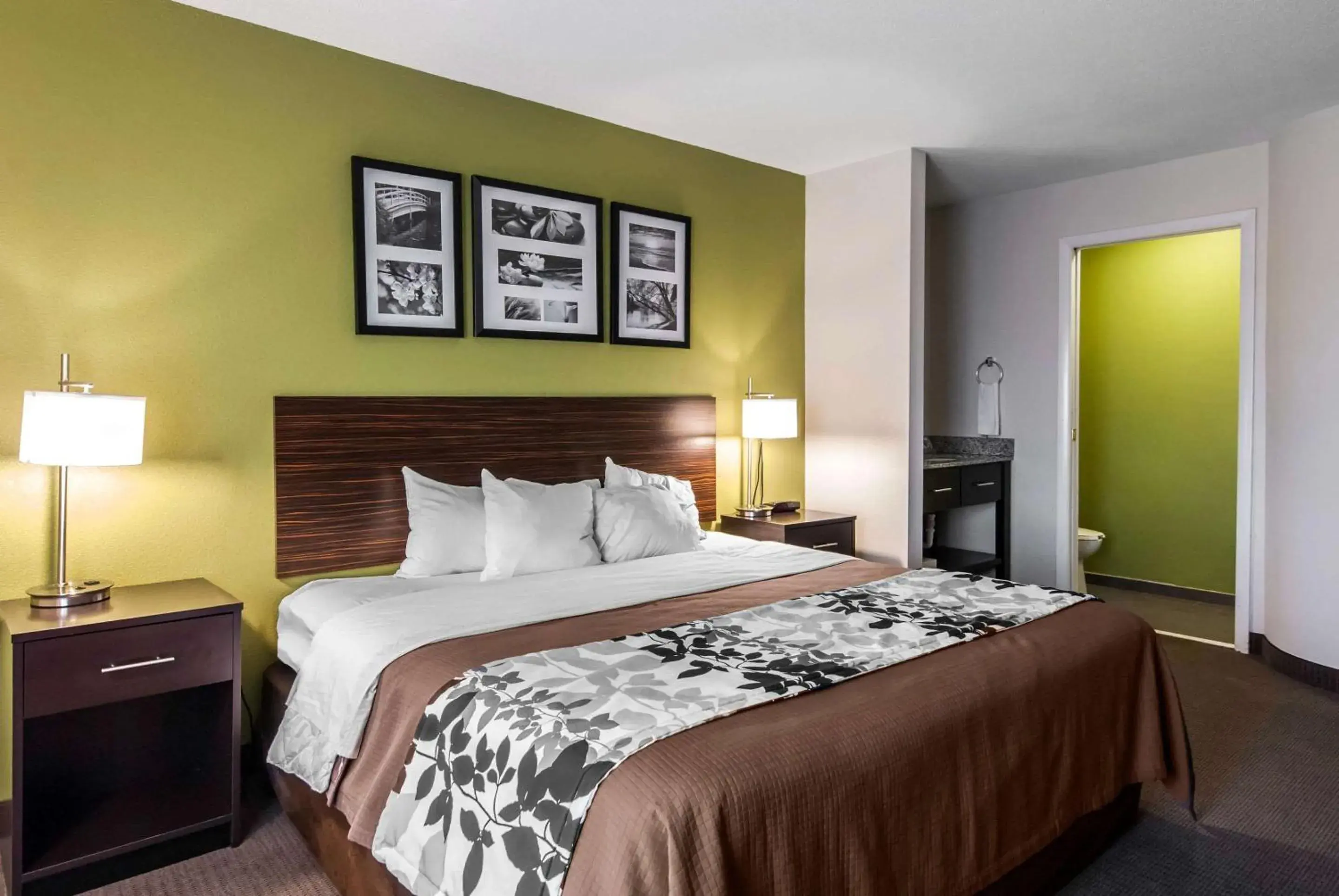 Photo of the whole room, Bed in Sleep Inn Photo of the whole room, Bed in Sleep Inn