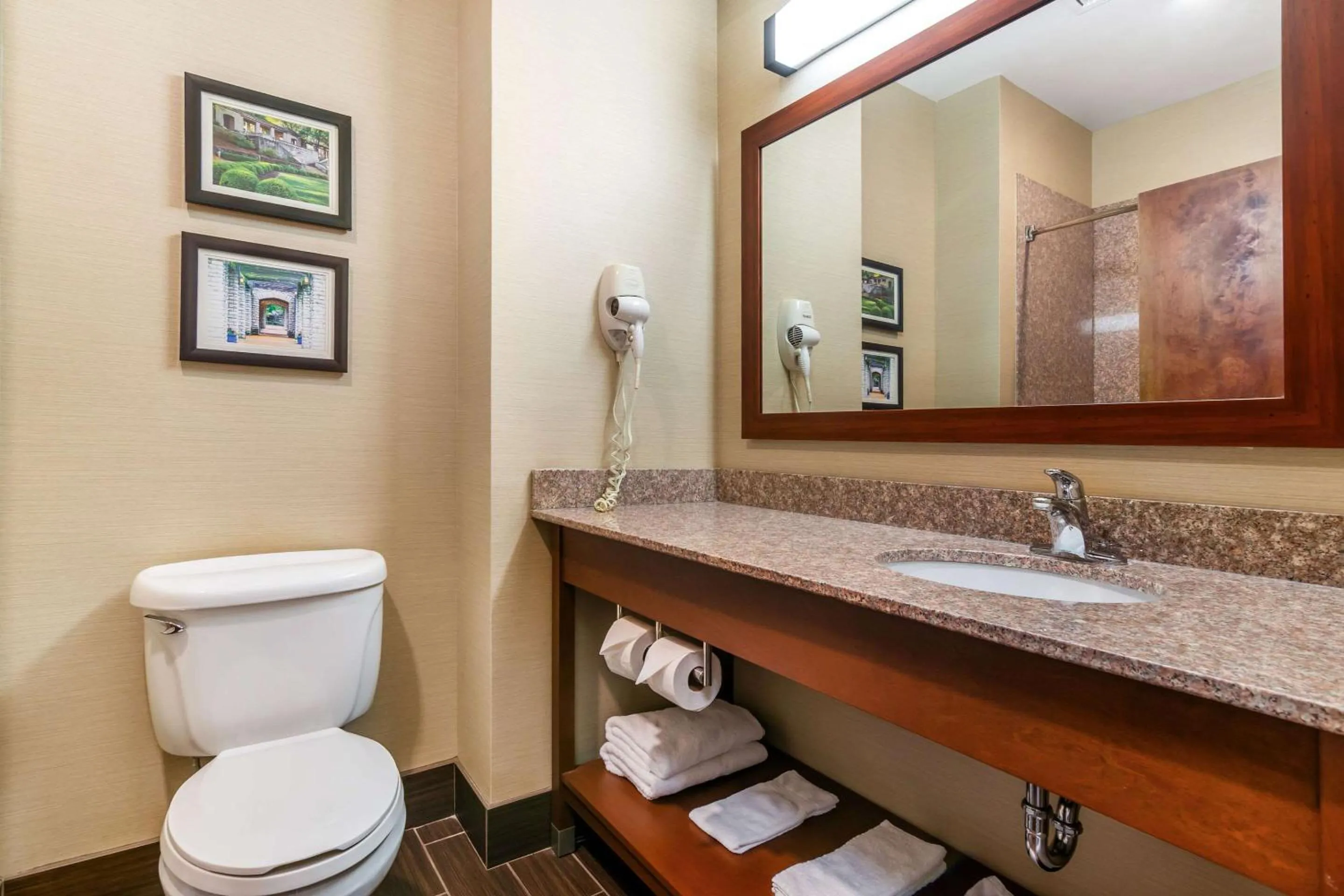 Bedroom in Comfort Suites - Jefferson City