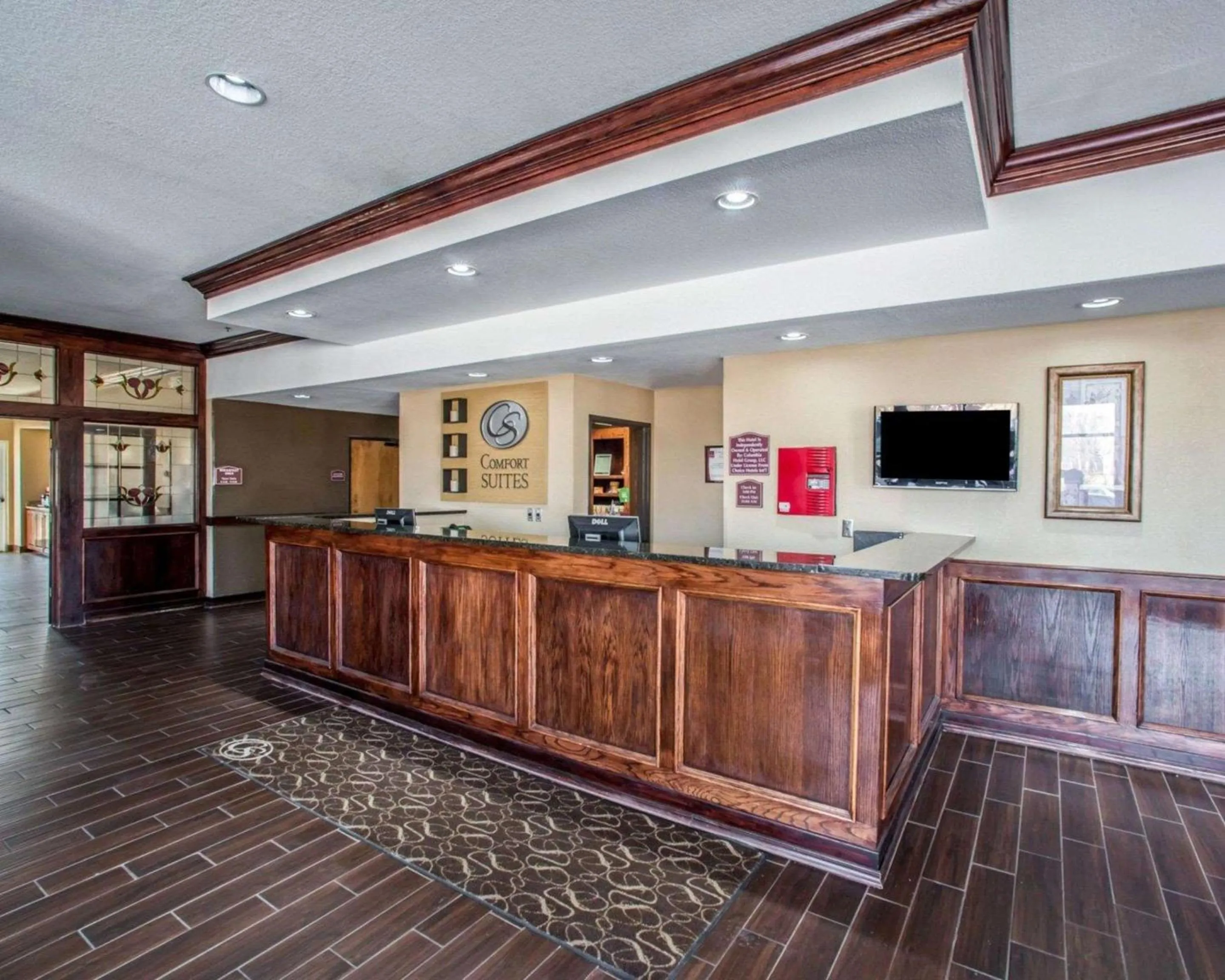 Lobby or reception in Comfort Suites Columbia - University Area