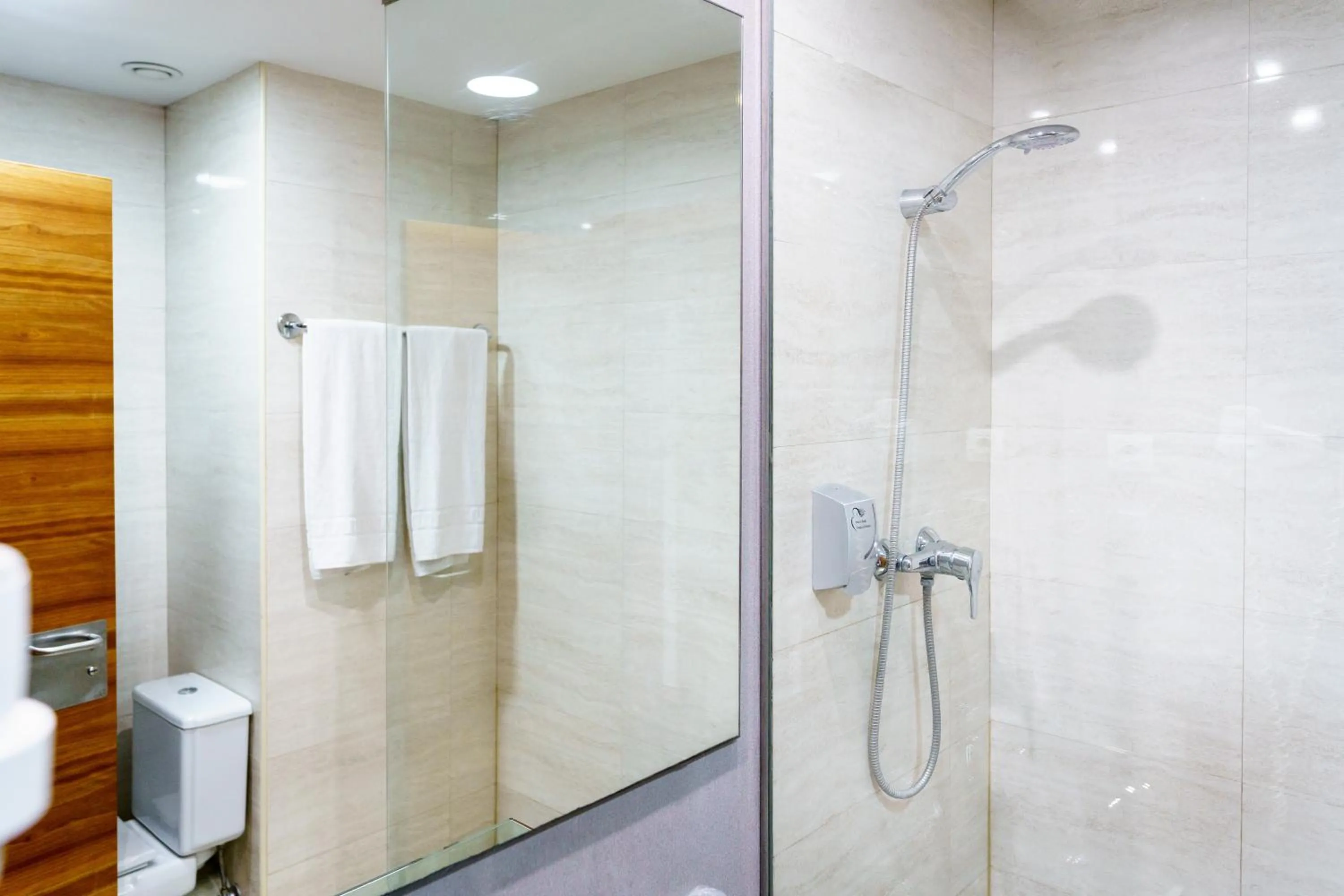 Shower in Hotel AS Torrent