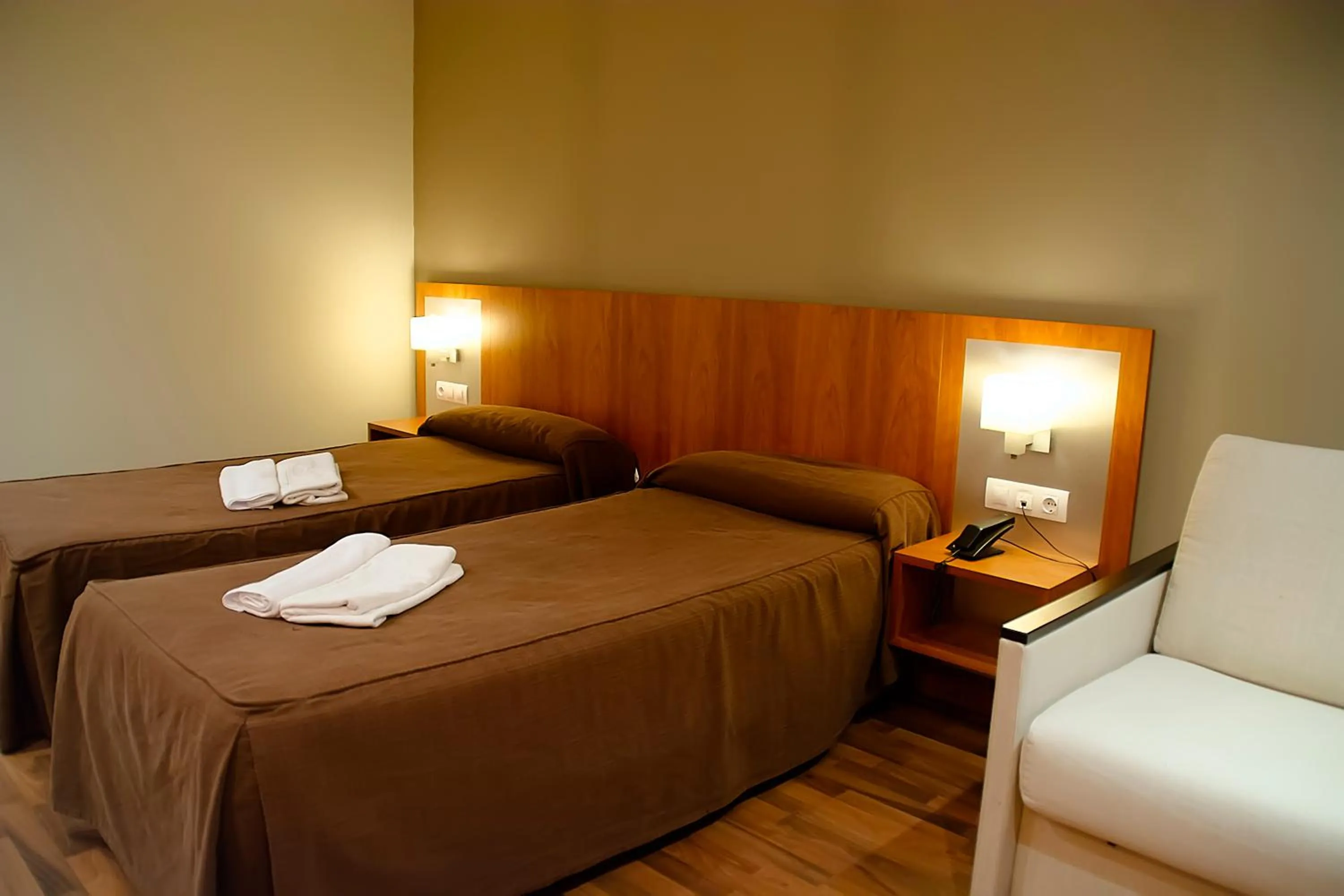 Bed in Hotel AS Torrent