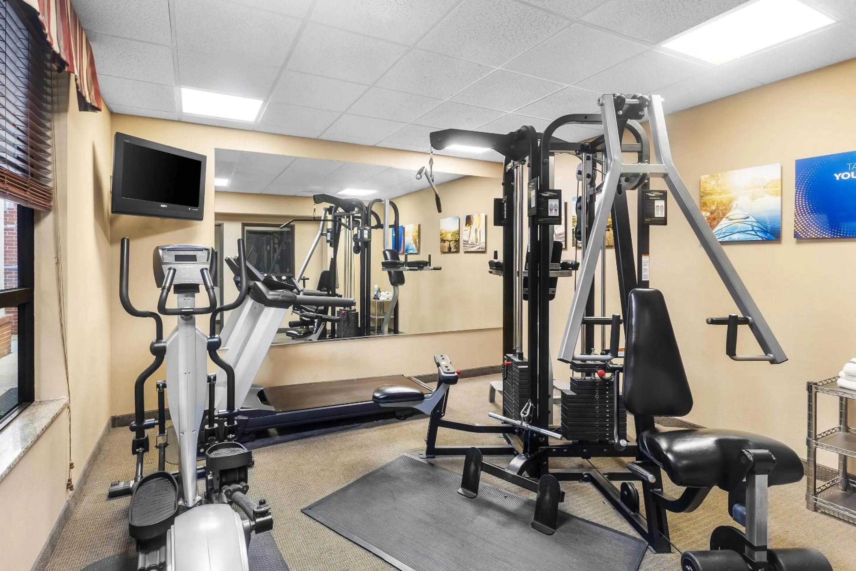Fitness centre/facilities in Comfort Inn & Suites Sikeston I-55