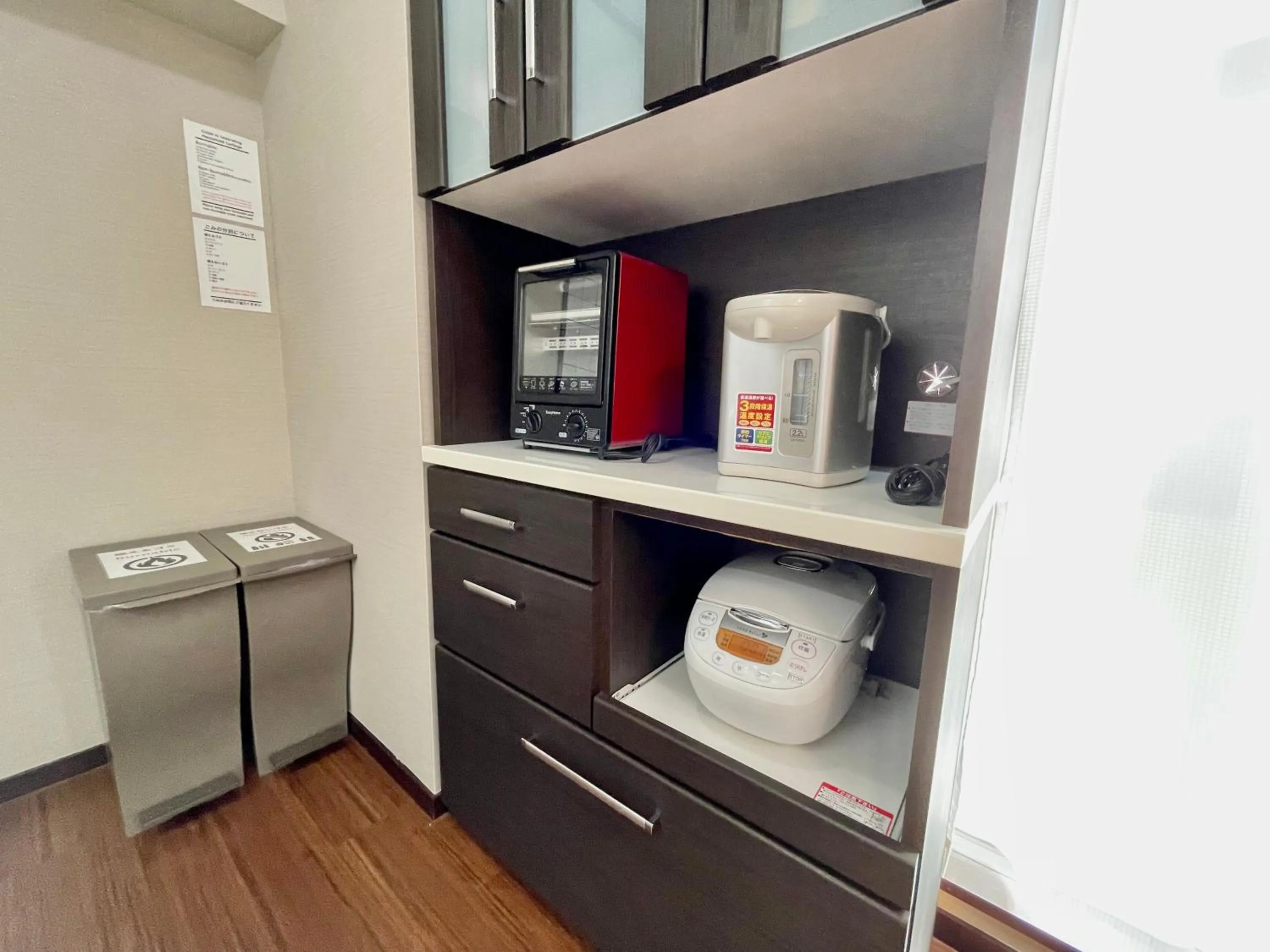 Kitchen or kitchenette in ホテル天使館 久茂地 -Tenshi-Kan-