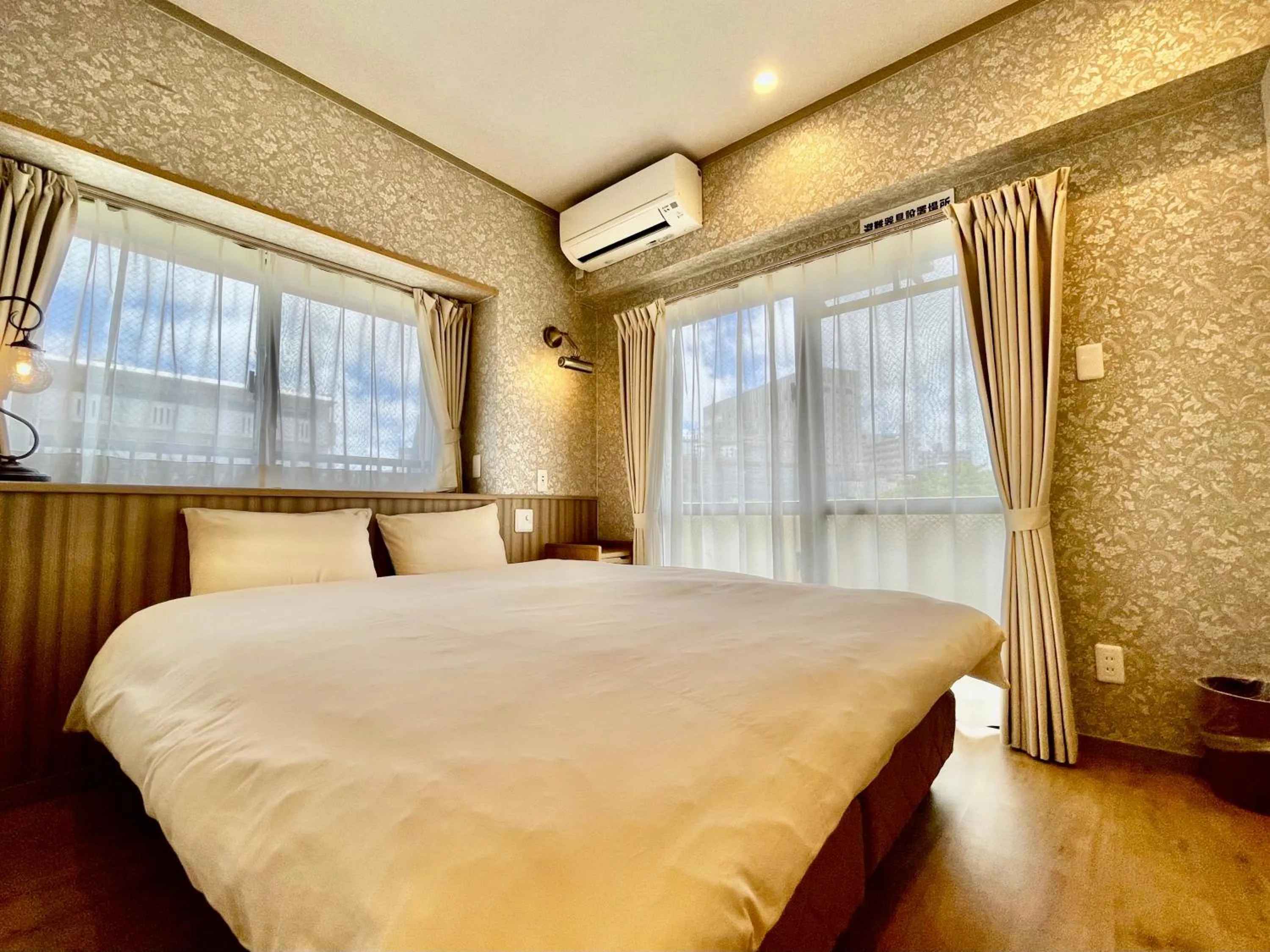 Bed in ホテル天使館 久茂地 -Tenshi-Kan-