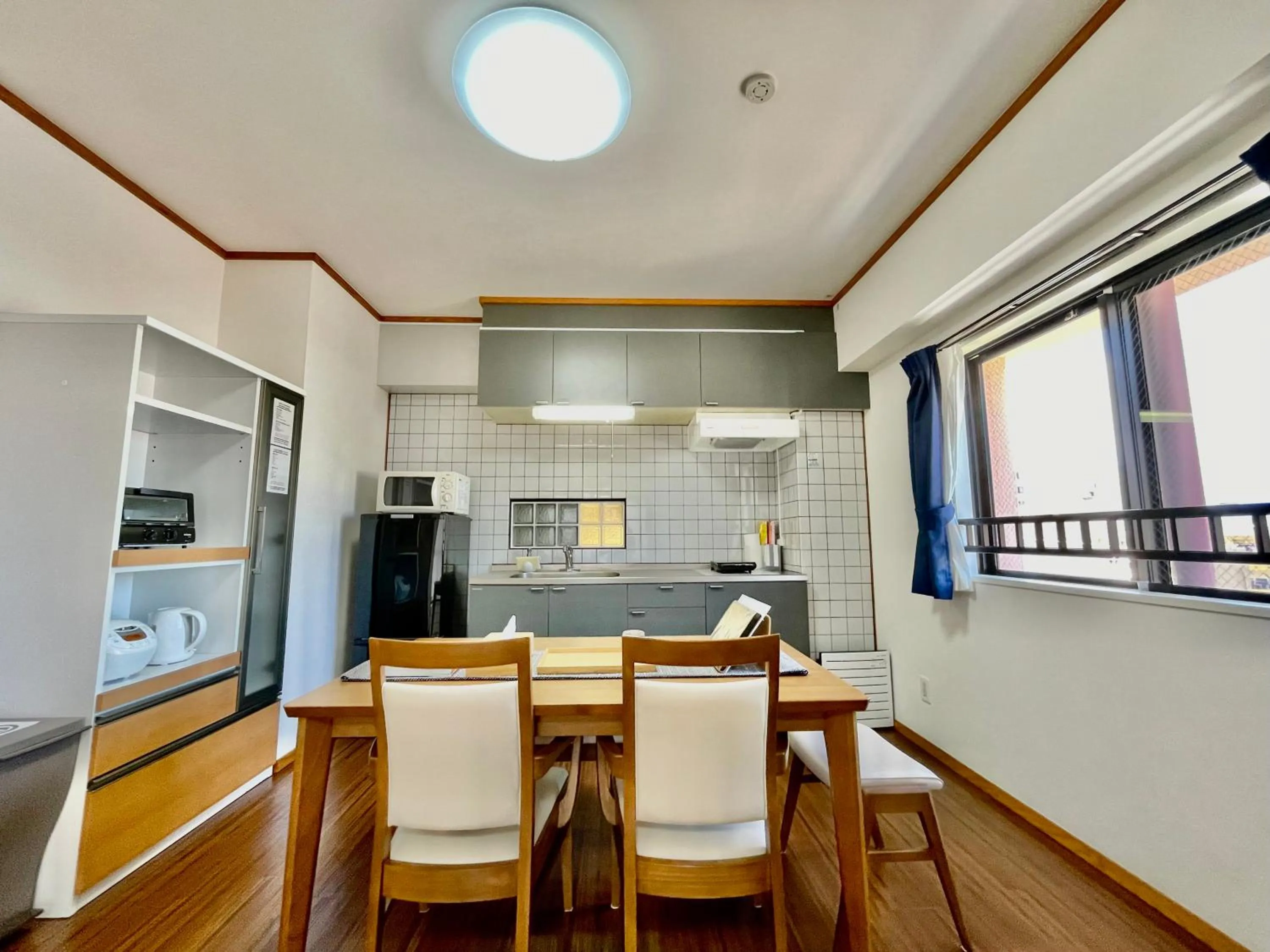 Kitchen or kitchenette in ホテル天使館 久茂地 -Tenshi-Kan-