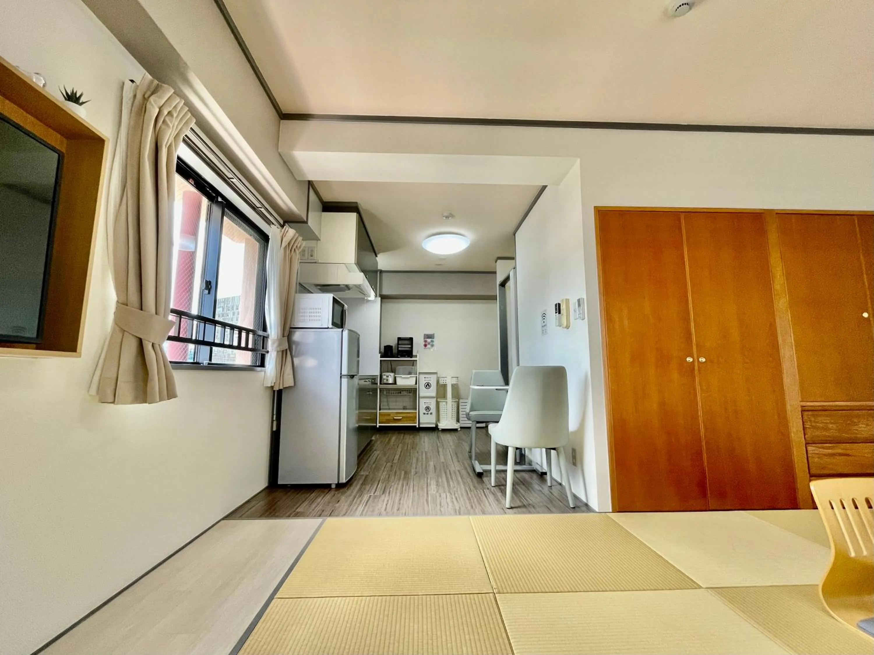 Kitchen or kitchenette in ホテル天使館 久茂地 -Tenshi-Kan-