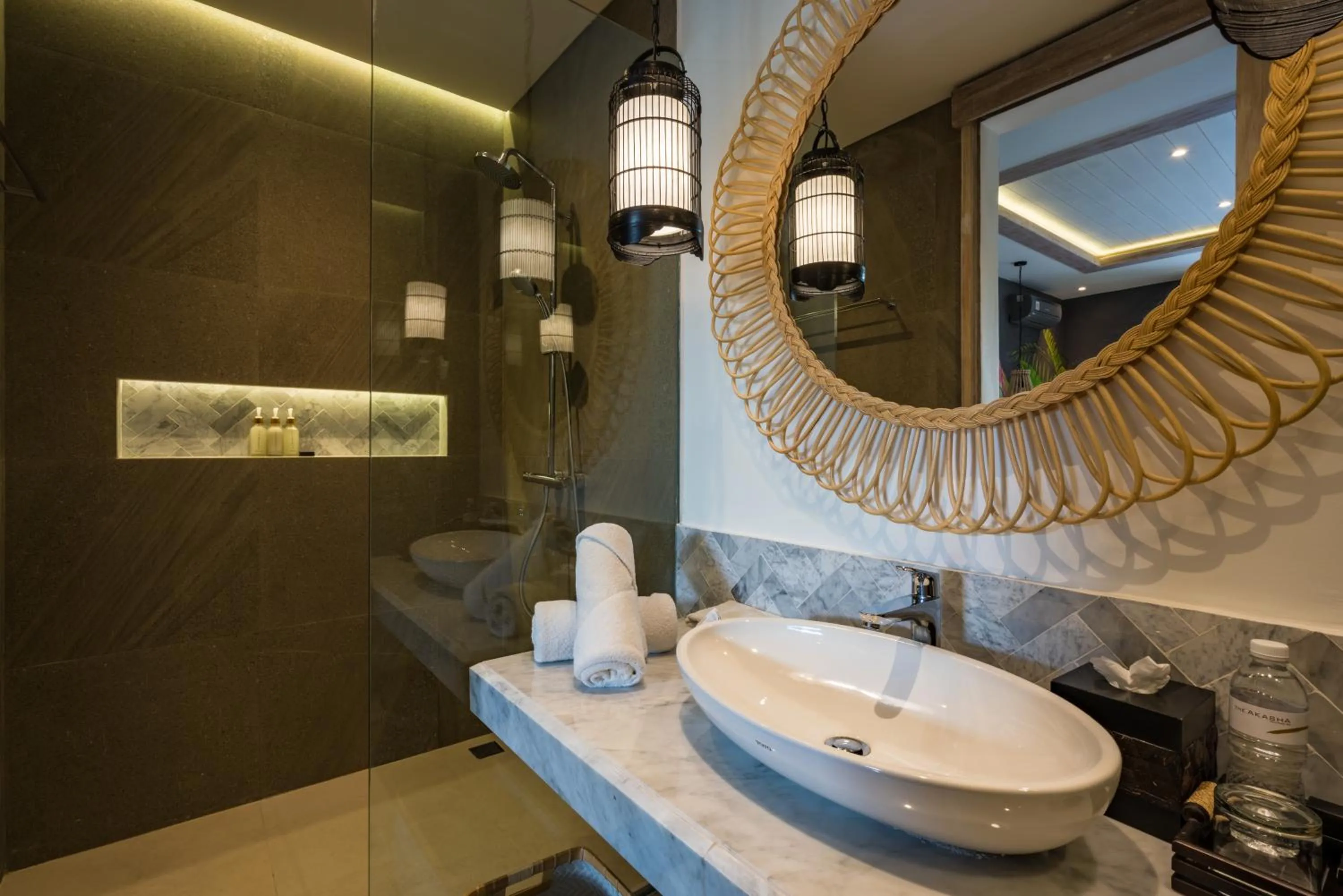 Bathroom in The Akasha Seminyak Bali Boutique Hotel