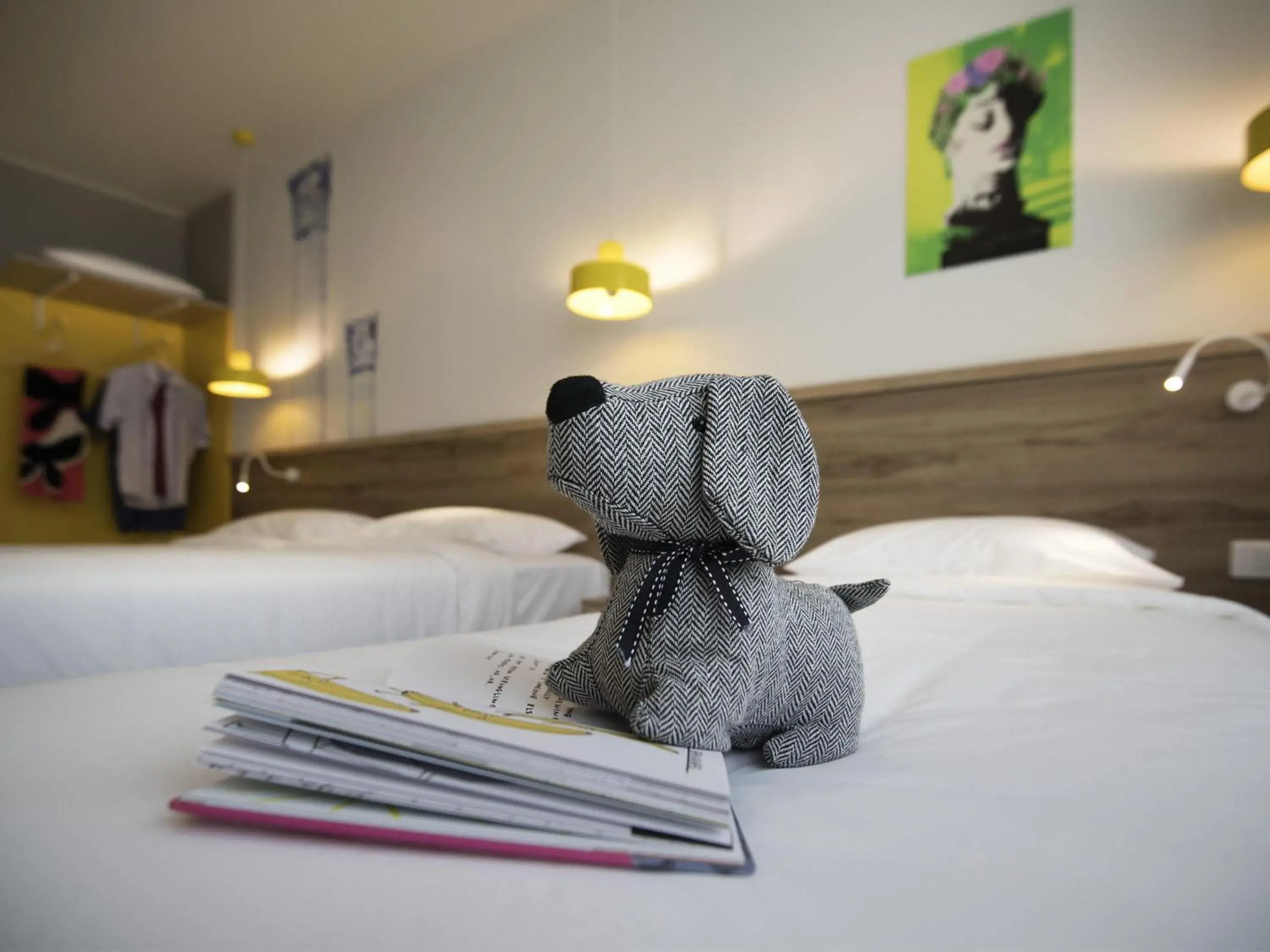 Bedroom, Bed in ibis Styles Athens Routes Bedroom, Bed in ibis Styles Athens Routes