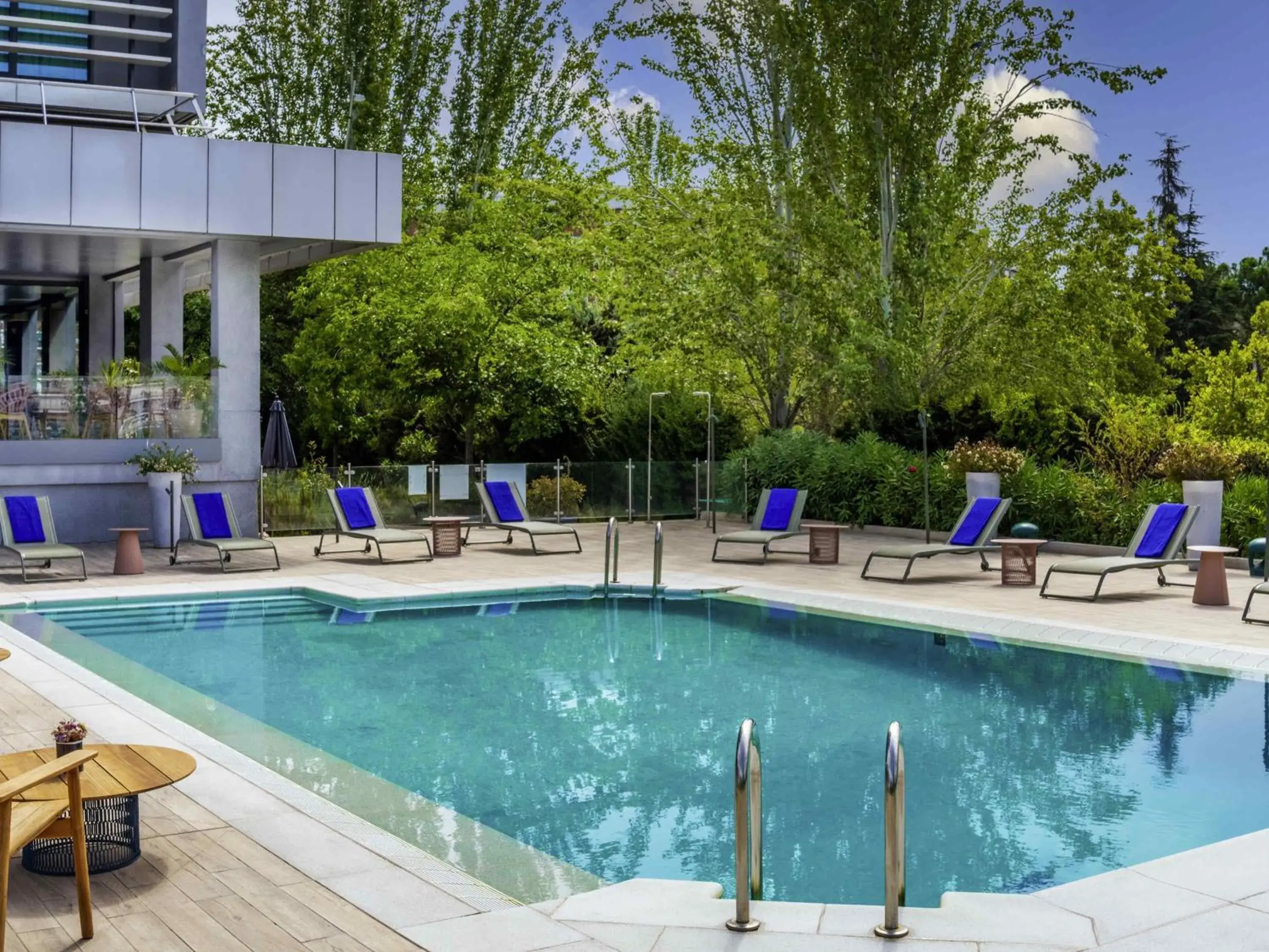 Pool view in Ibis Styles Madrid City Las Ventas Pool view in Ibis Styles Madrid City Las Ventas