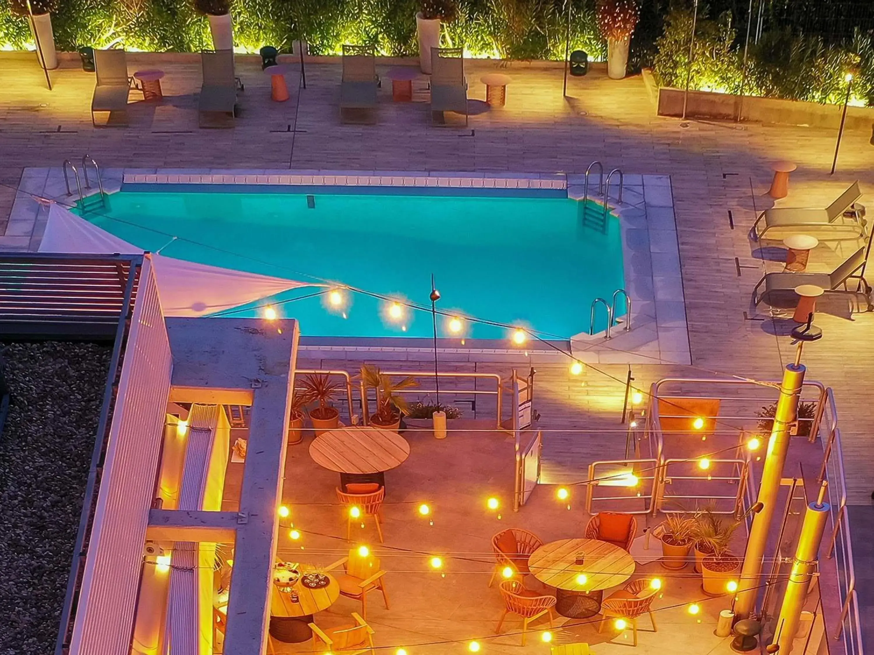 Pool view in Ibis Styles Madrid City Las Ventas Pool view in Ibis Styles Madrid City Las Ventas